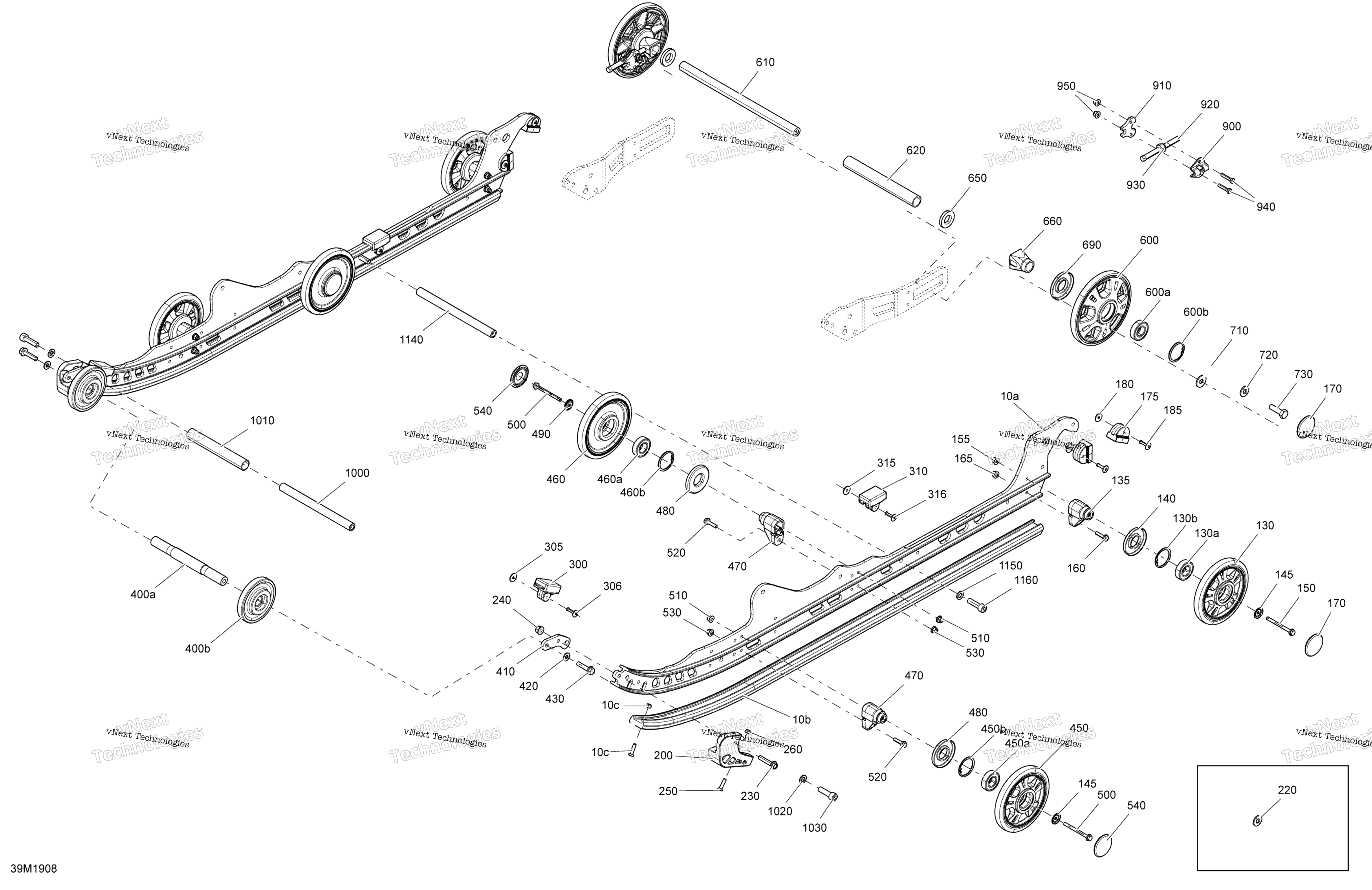 Задняя часть Suspension - Sport - Lower Section