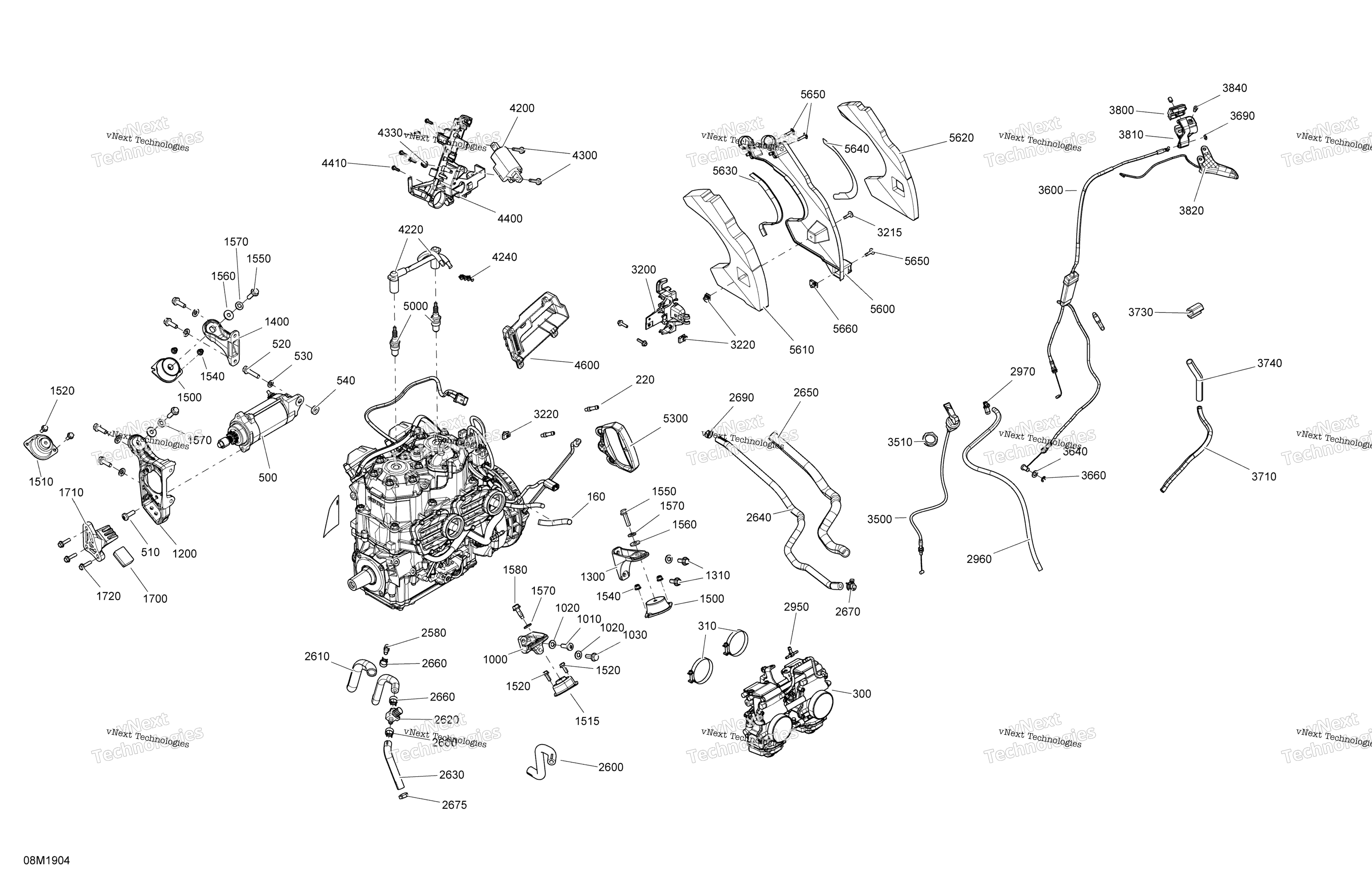 Двигатель - 600 Carb
