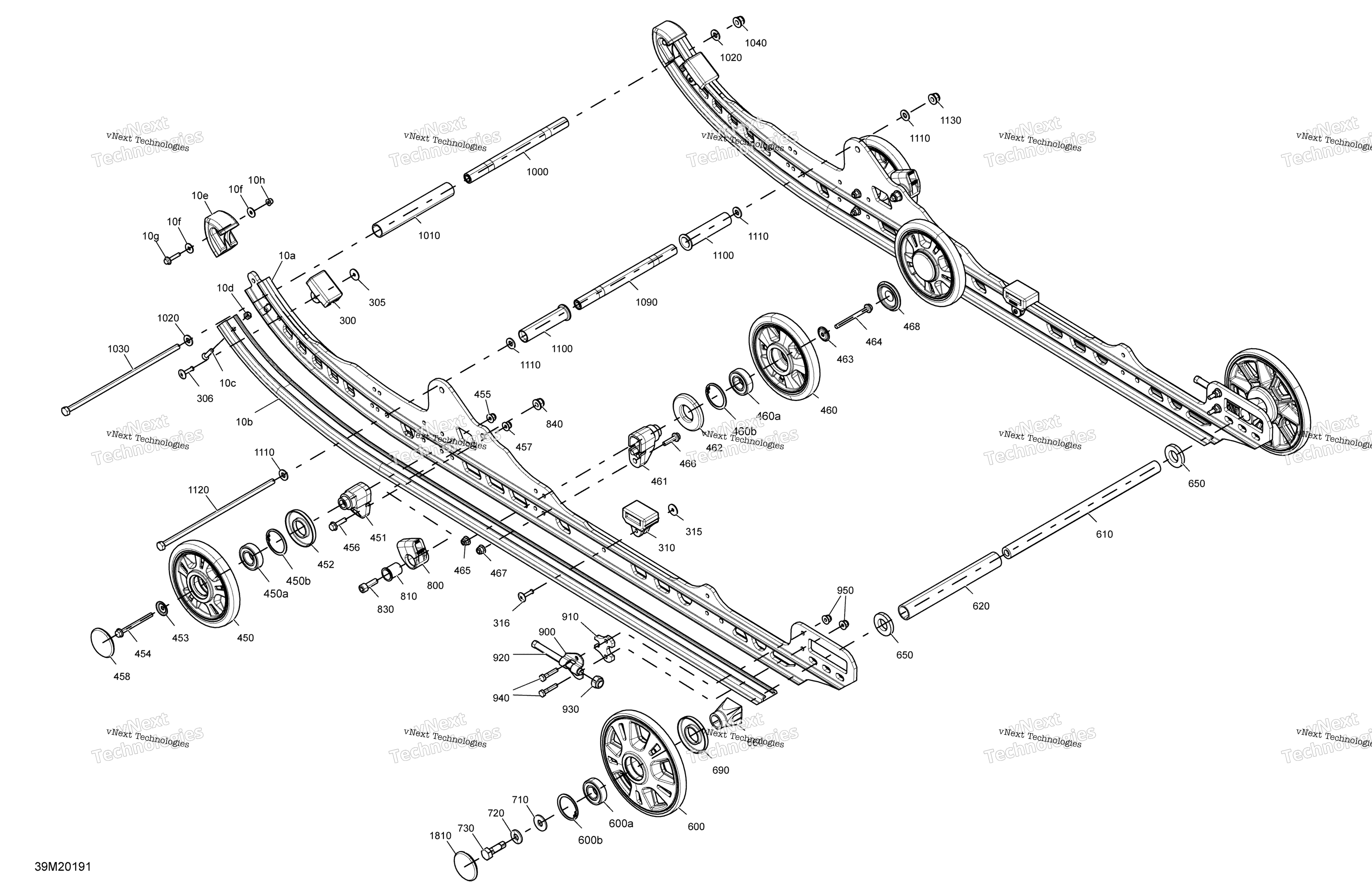 Подвеска, задняя - Lower Section - Sport