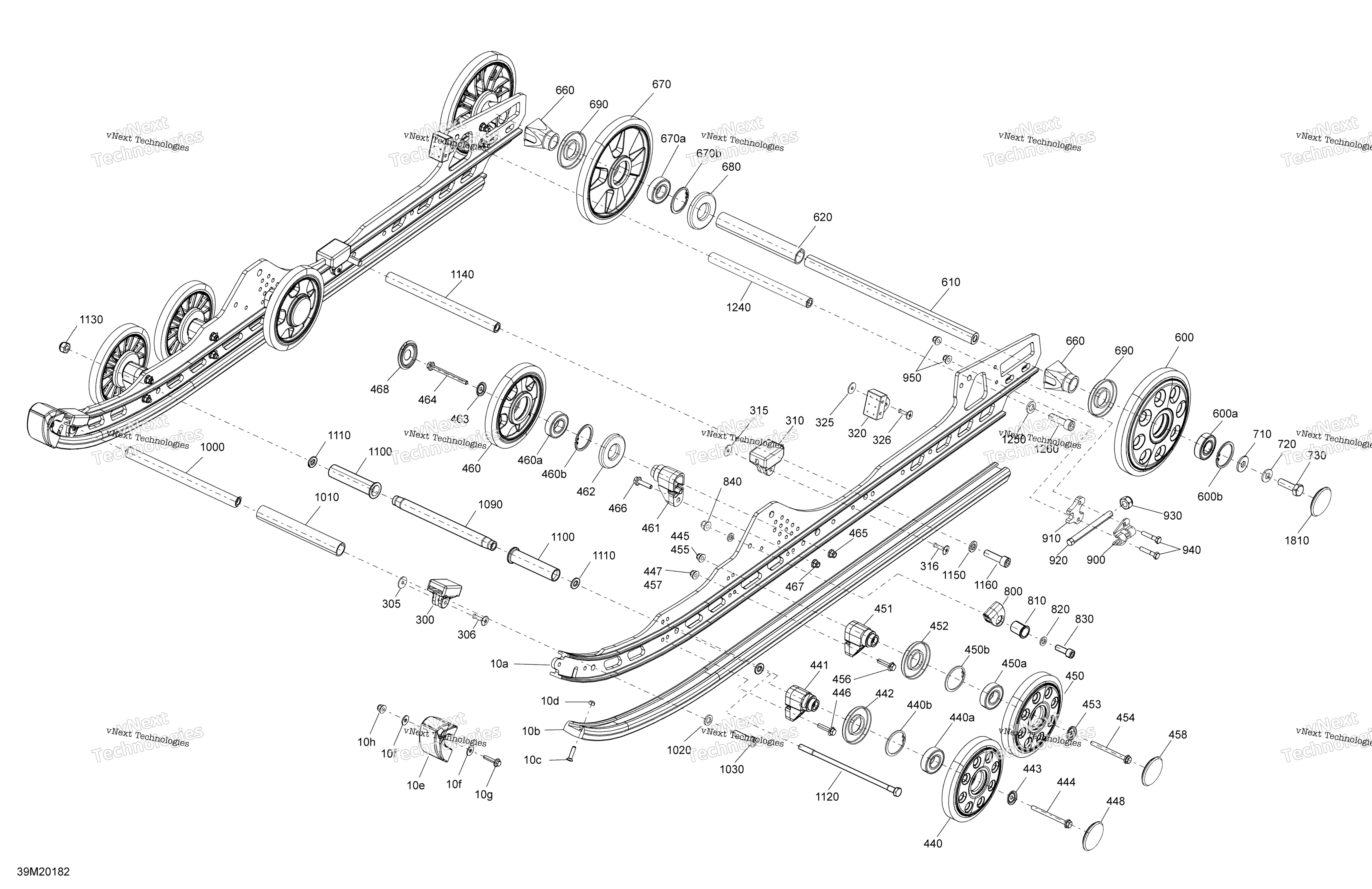 Подвеска, задняя - Lower Section - Xrs