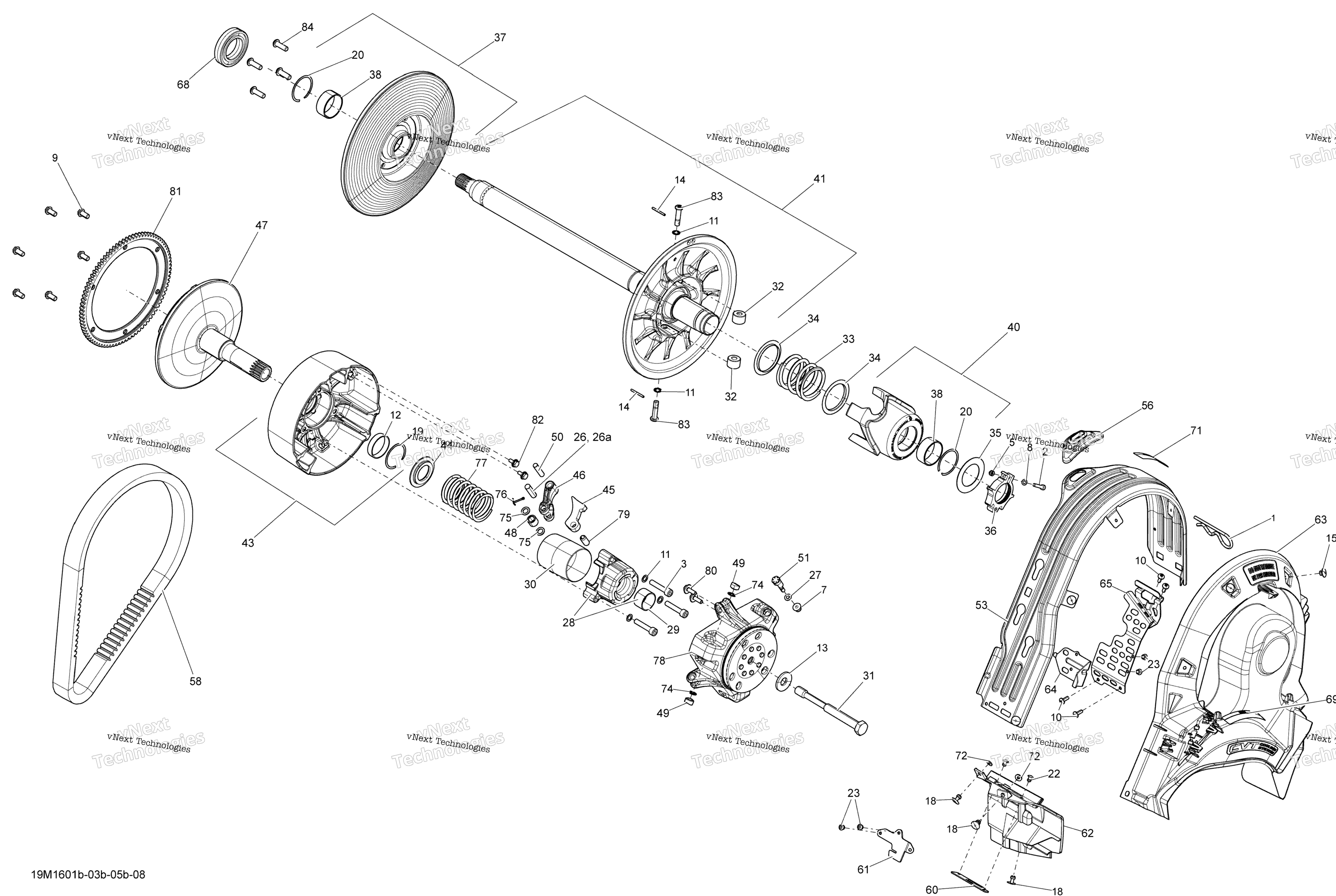 Шкив System - 600Ho Etec