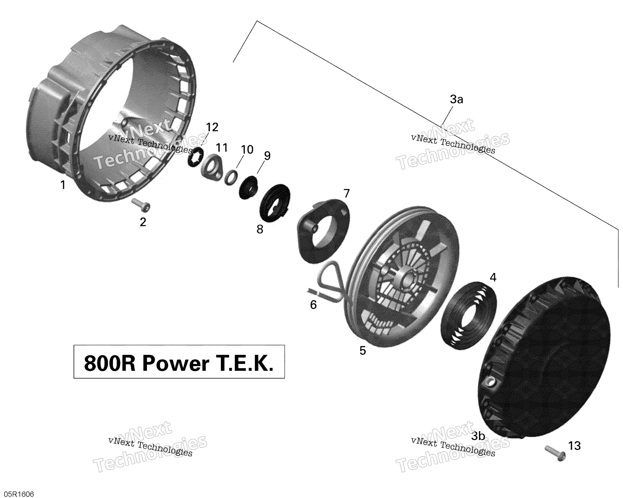 Ручной стартер Starter - 800R Ptek
