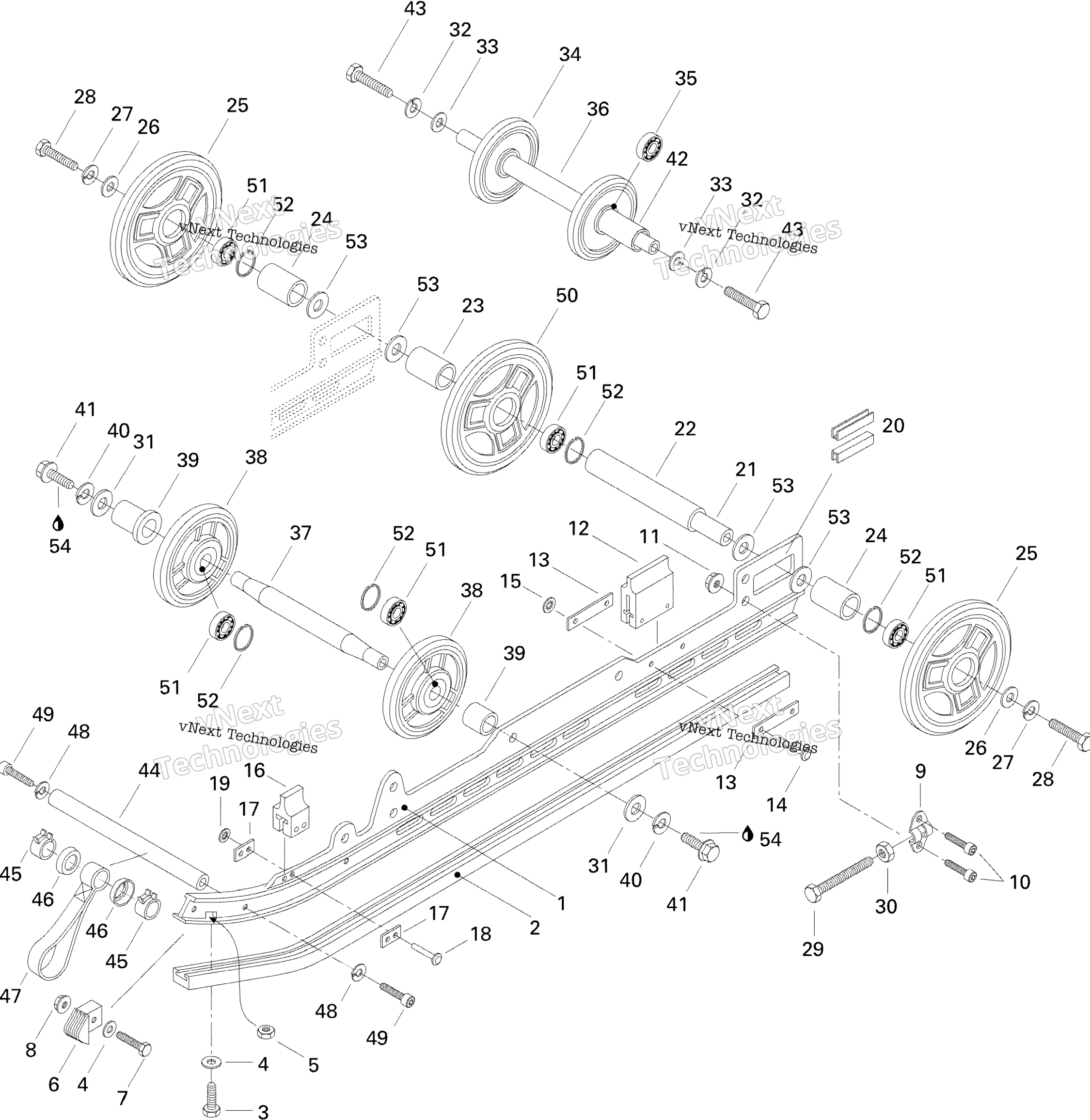 Задняя часть Suspension Form Iii