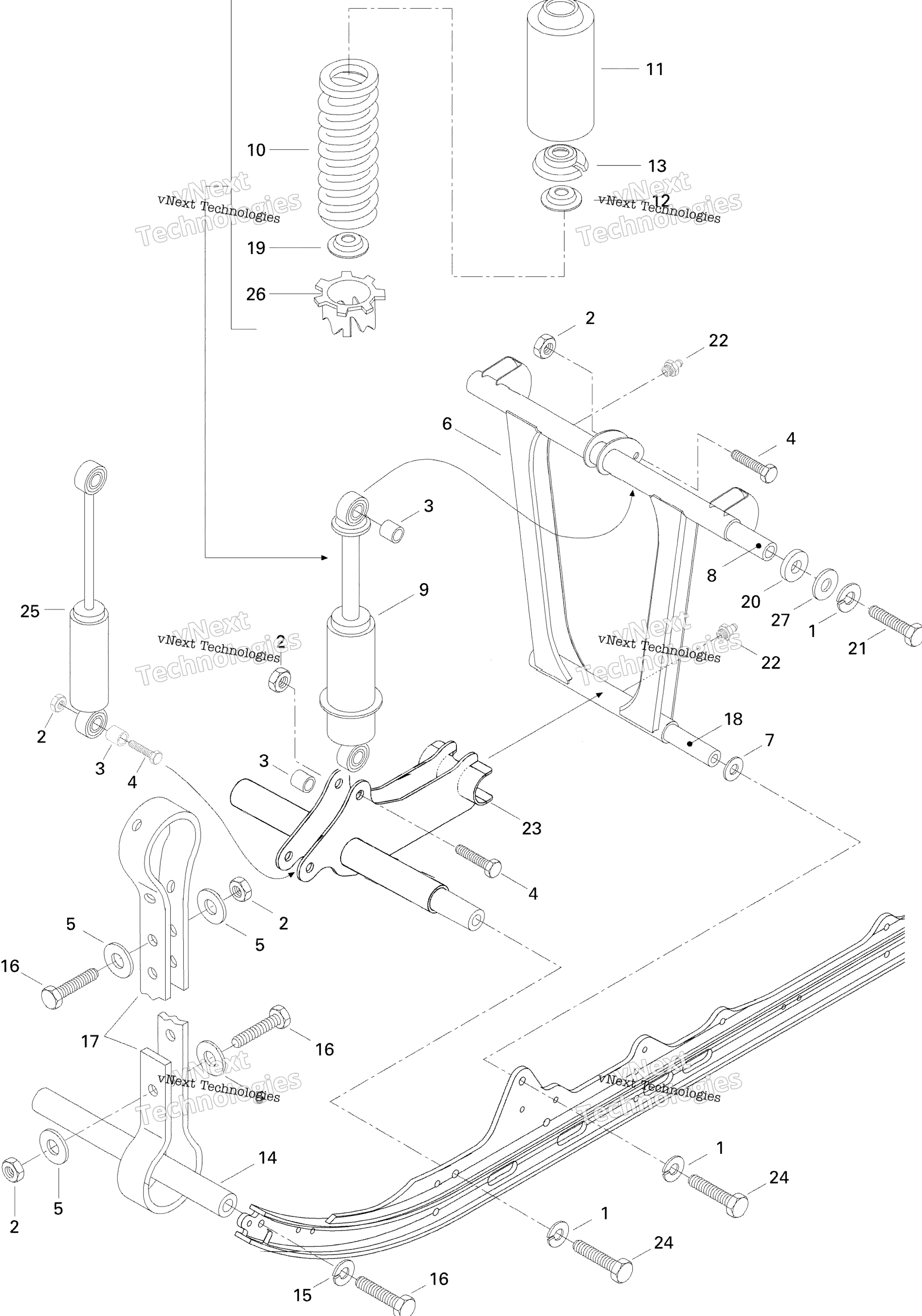 Передняя часть Arm Formula S, Sl