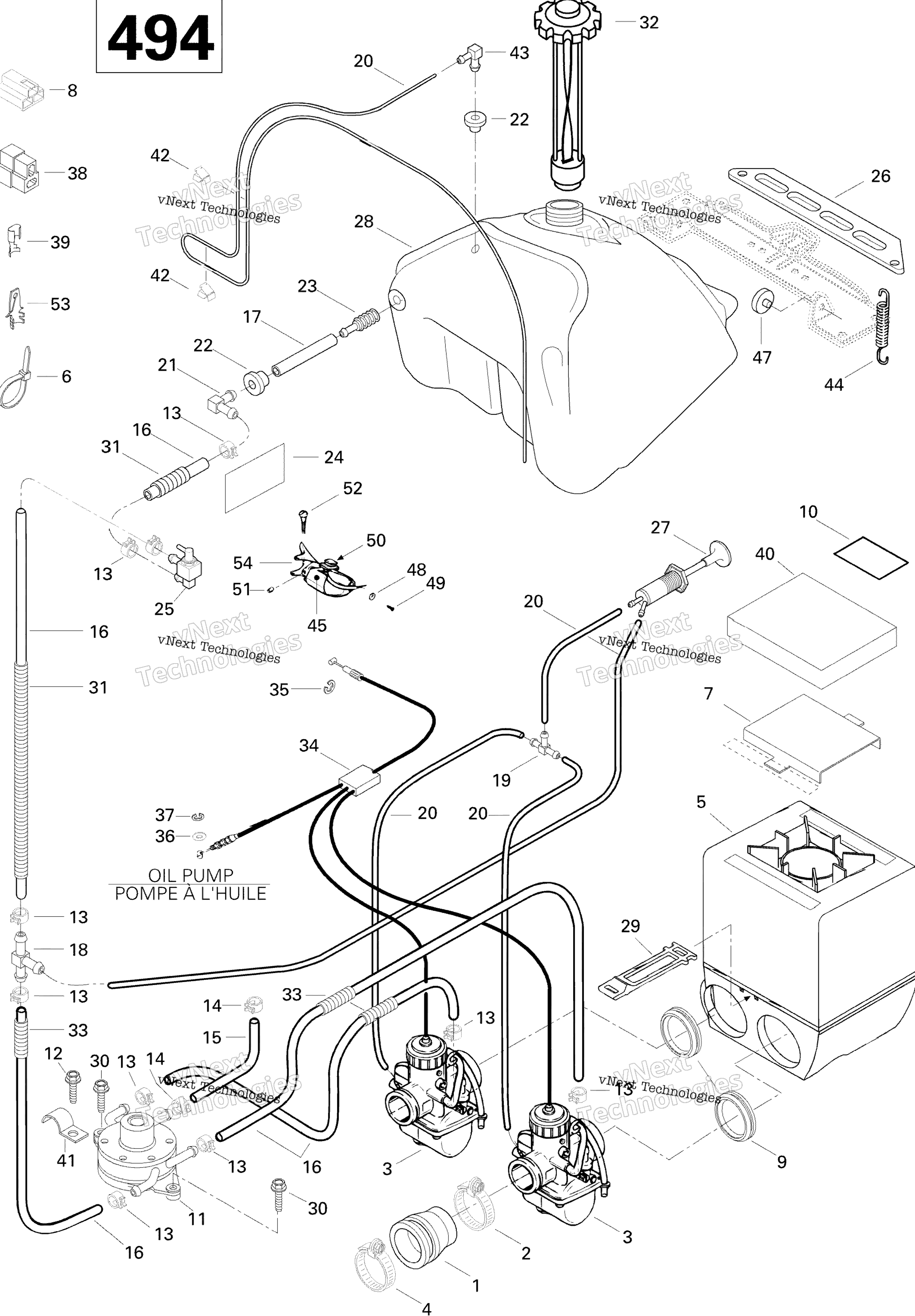 Топливная система System Formula Sls