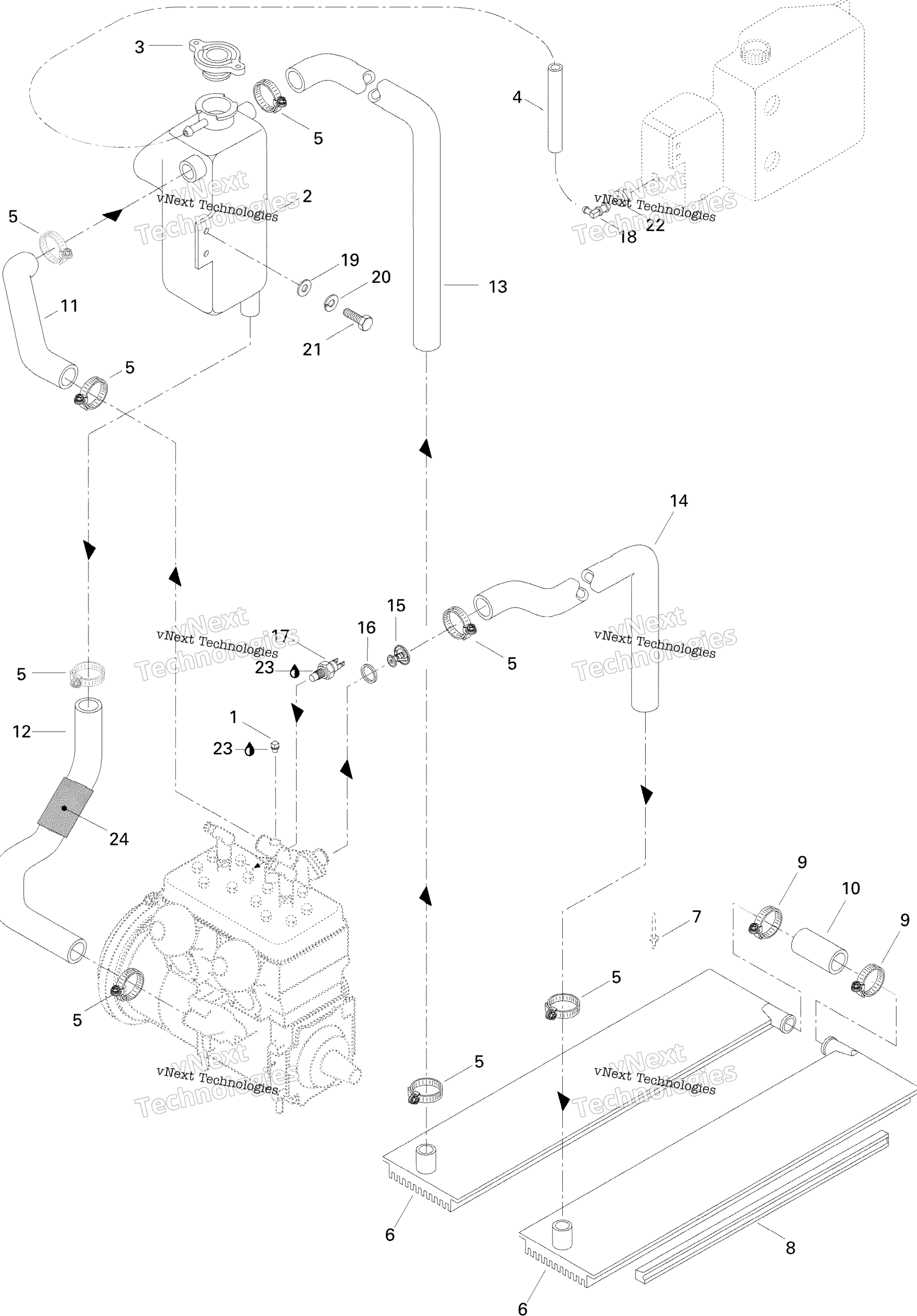 Система охлаждения System Formula Ss