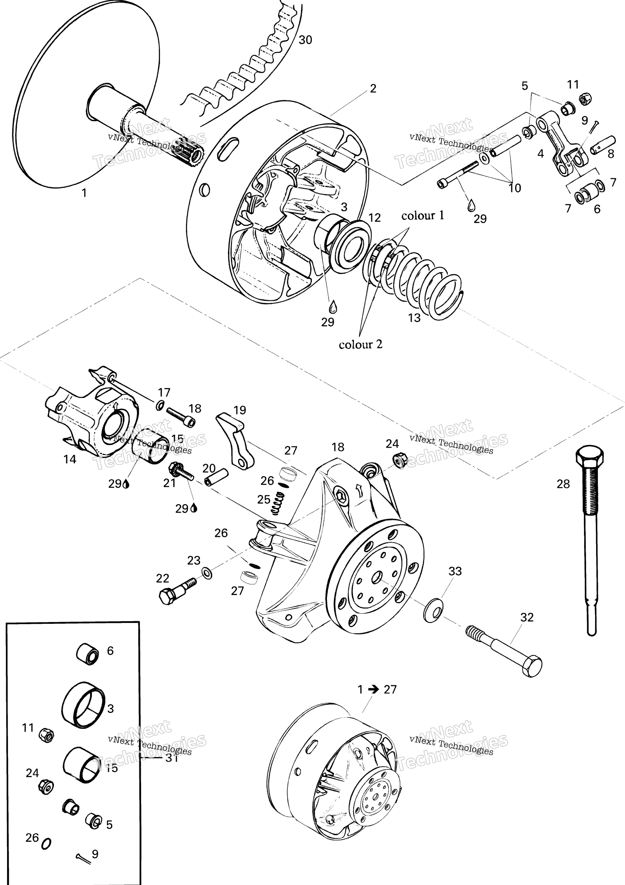Привод Pulley Formula Z