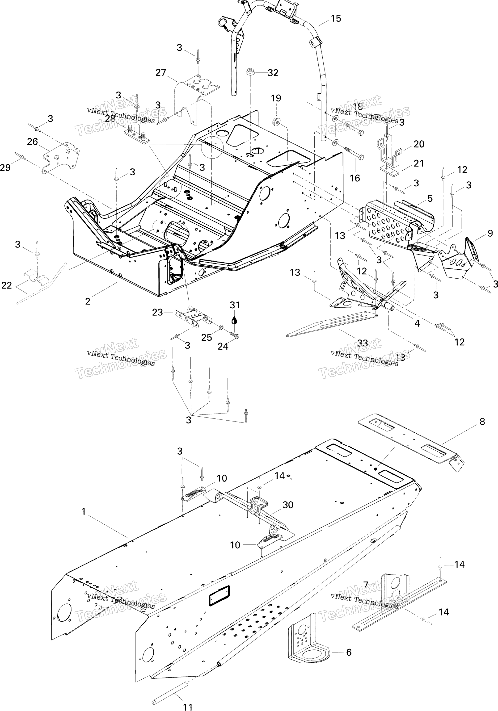 Рама And Components 500