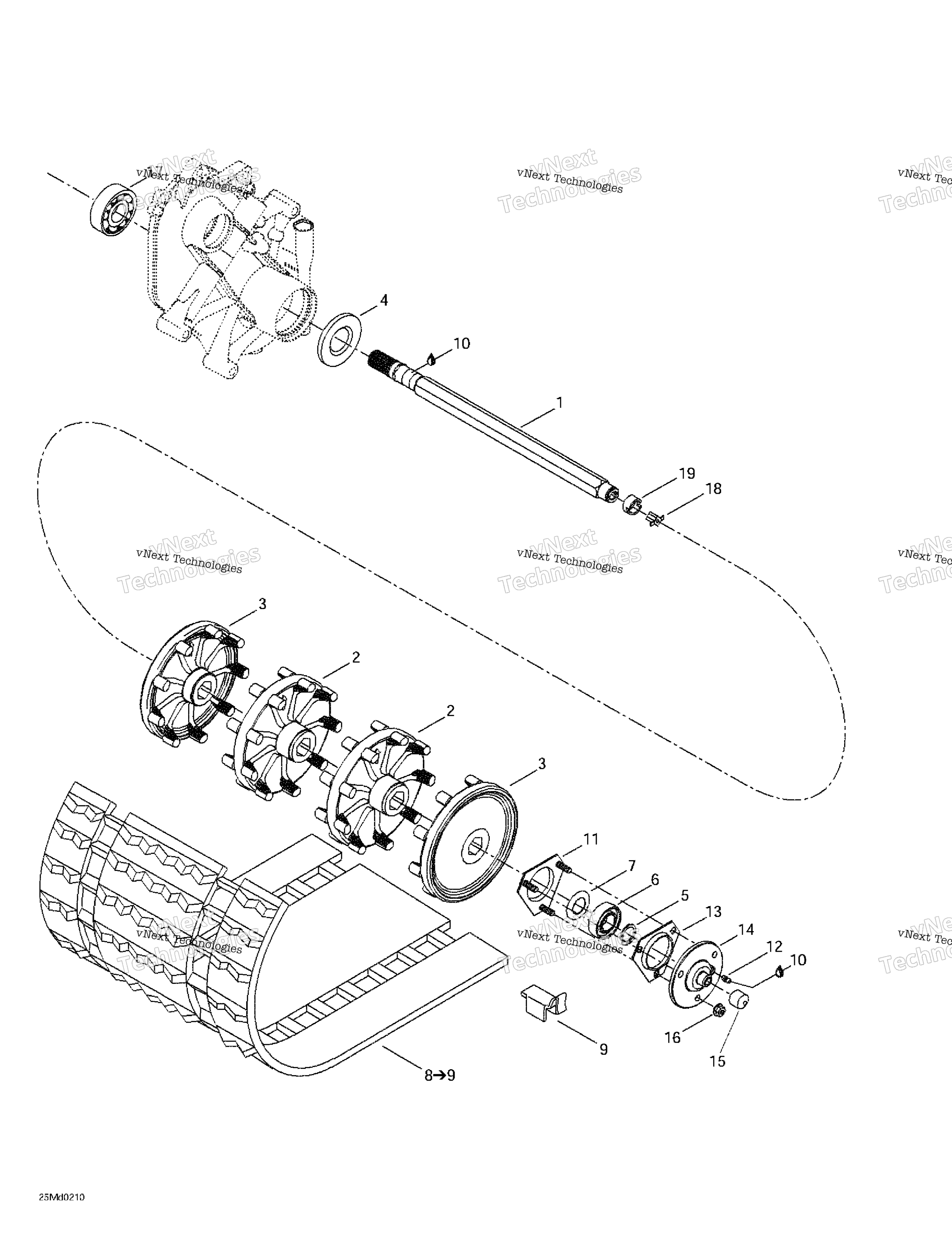 Привод Axle And Track