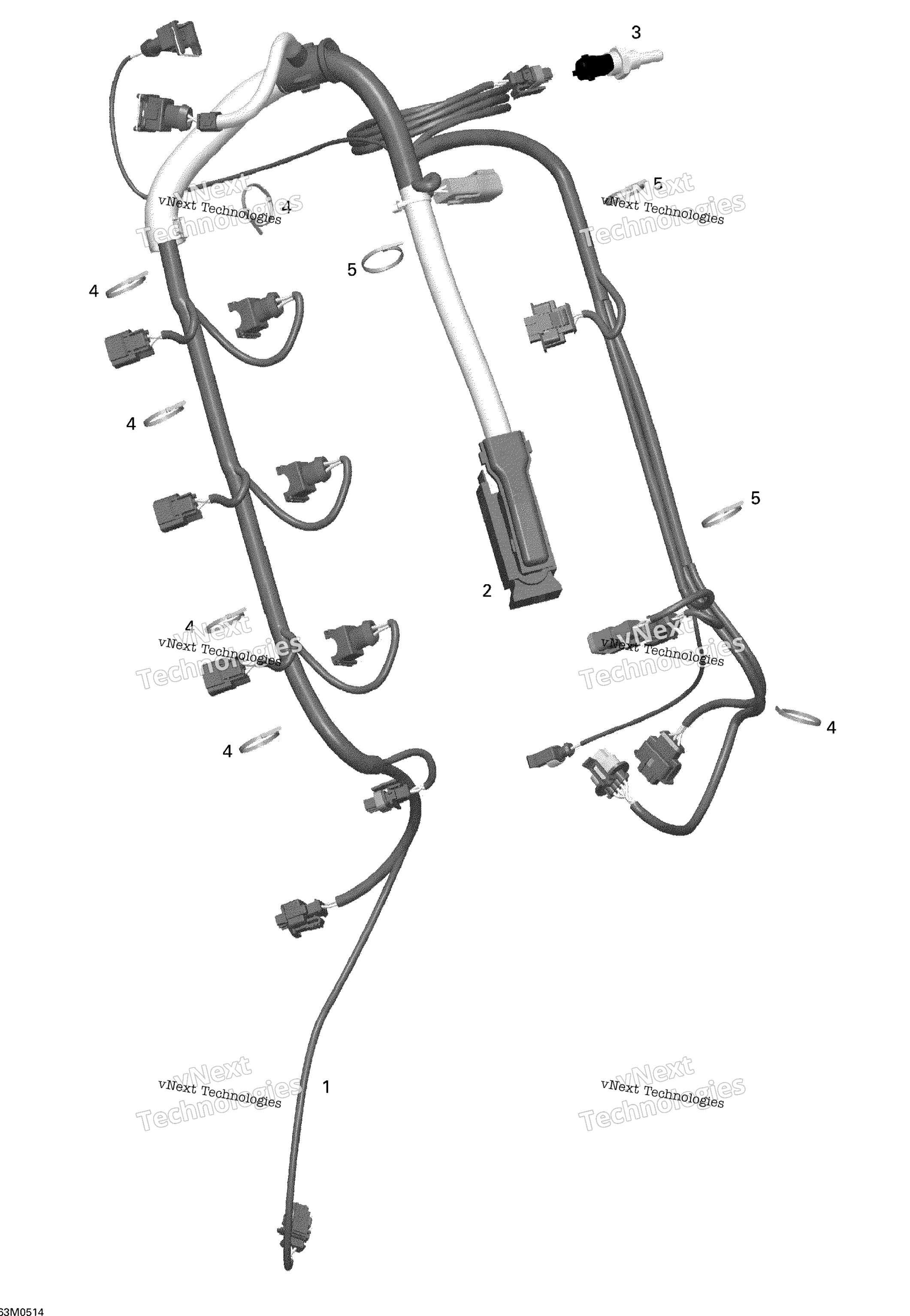 Двигатель Harness
