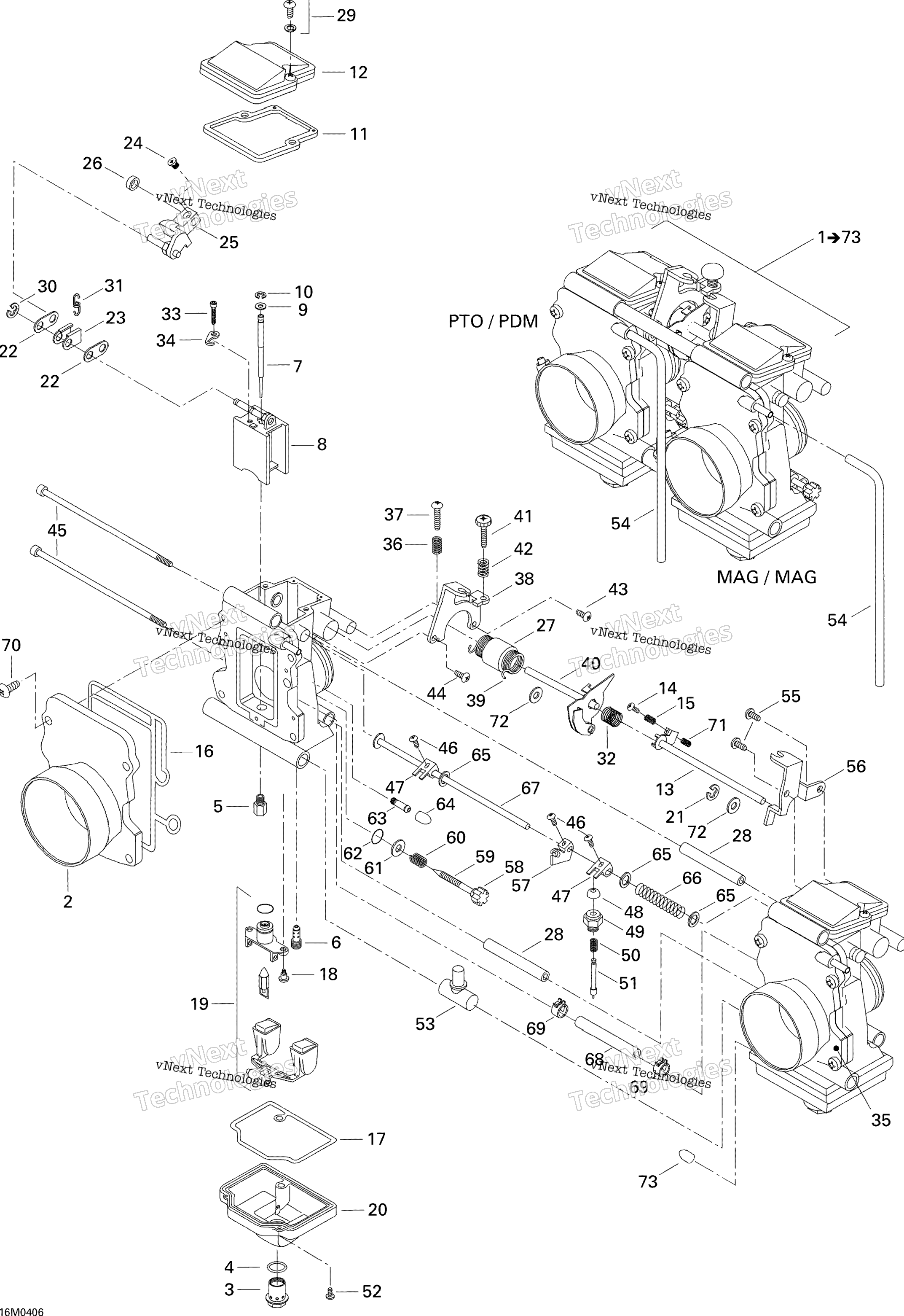 Carburetors 800 Ho