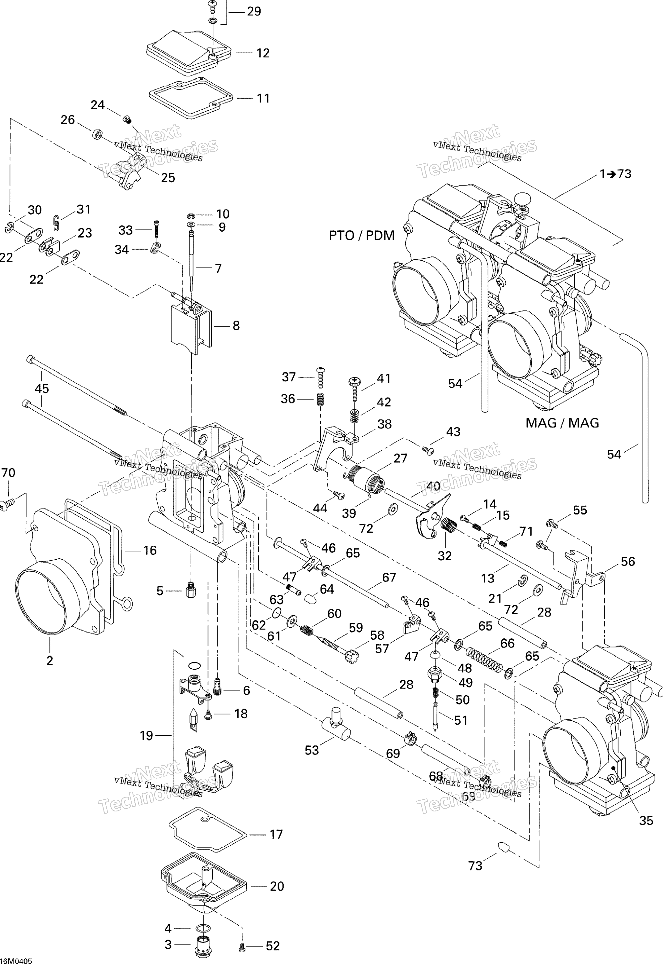 Carburetors 800 Ho