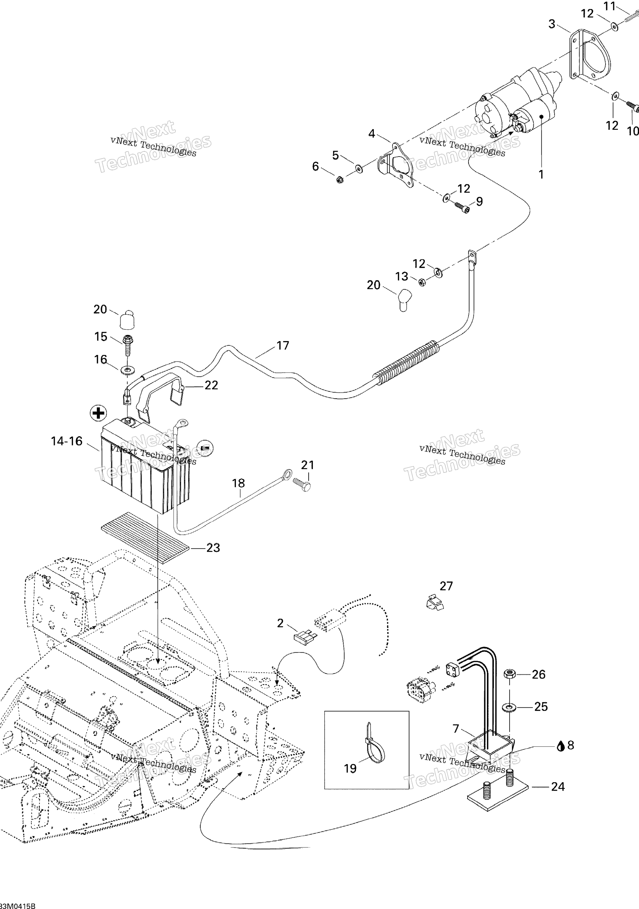 Электрооборудование System (550F Suv)