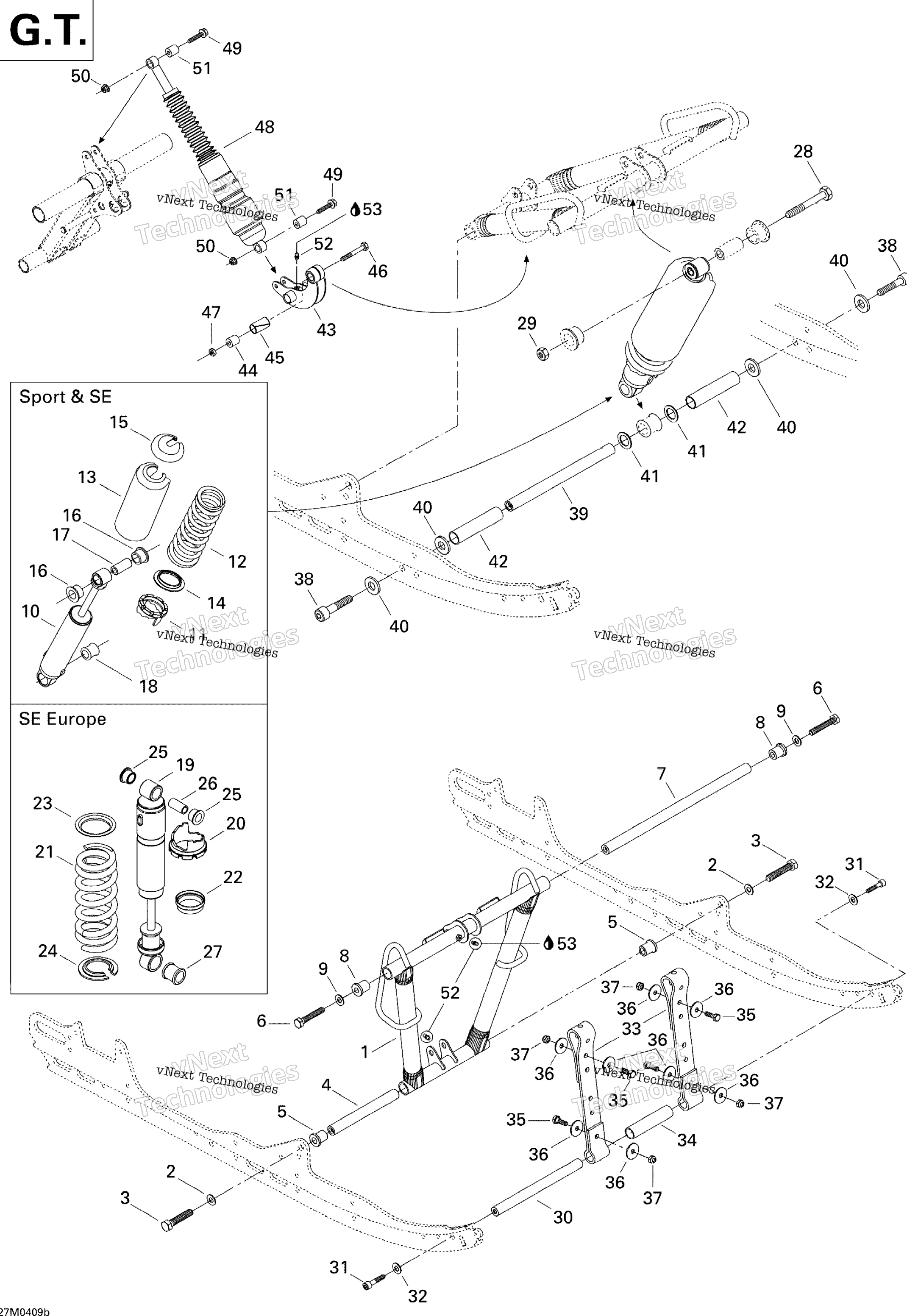 Передняя часть Arm Gt