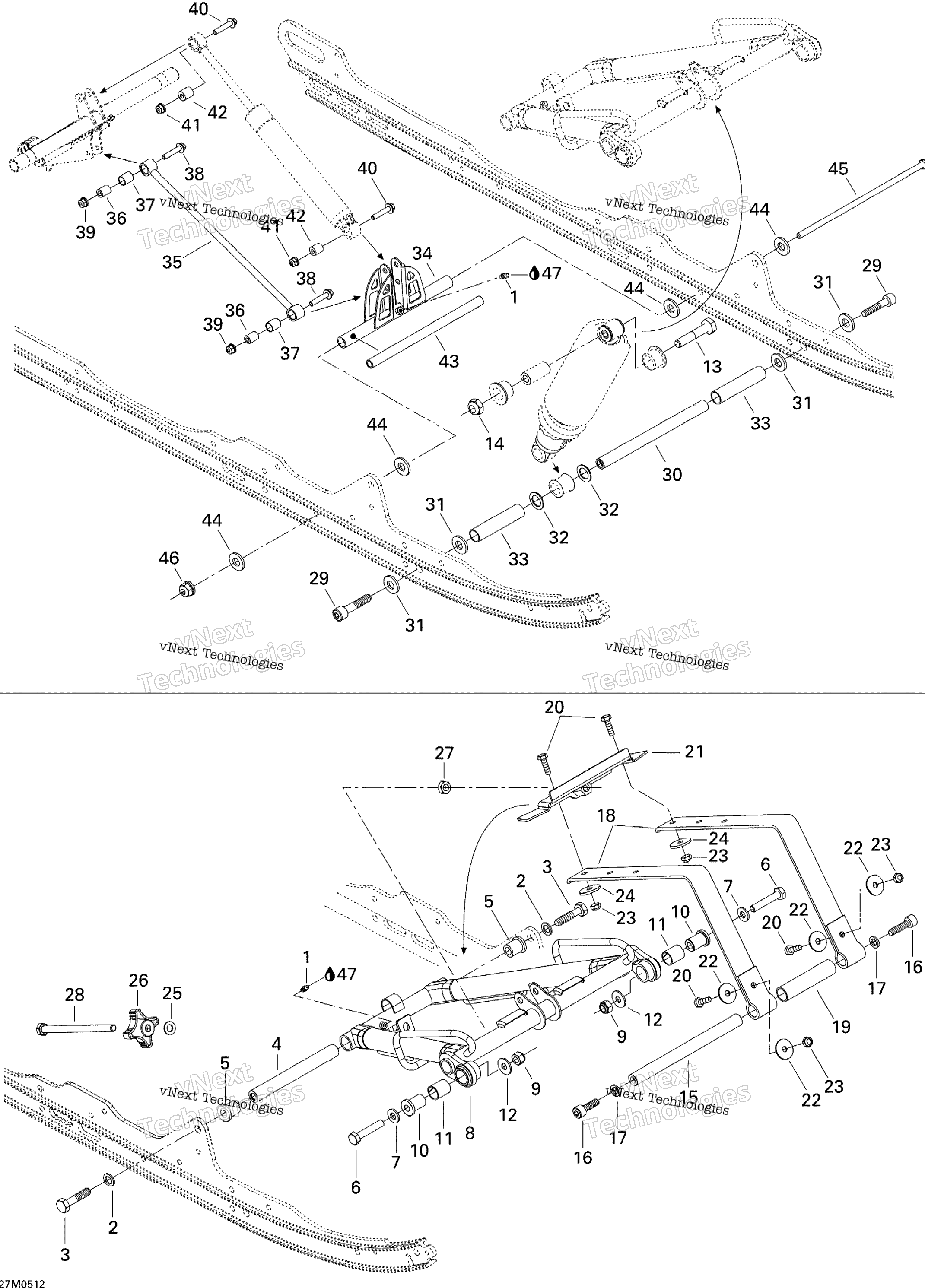 Передняя часть ARM