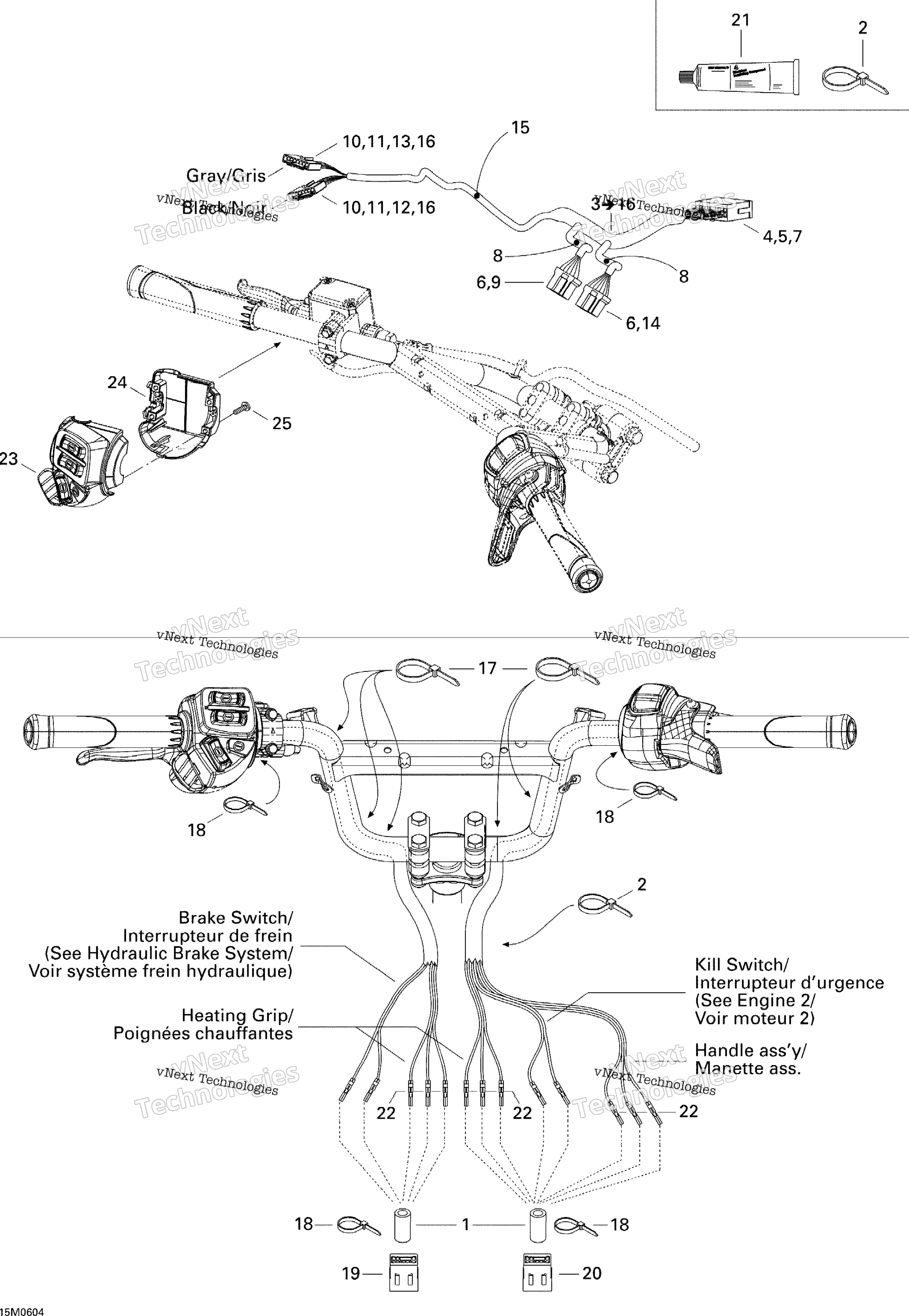 Рулевое управление Wiring Harness