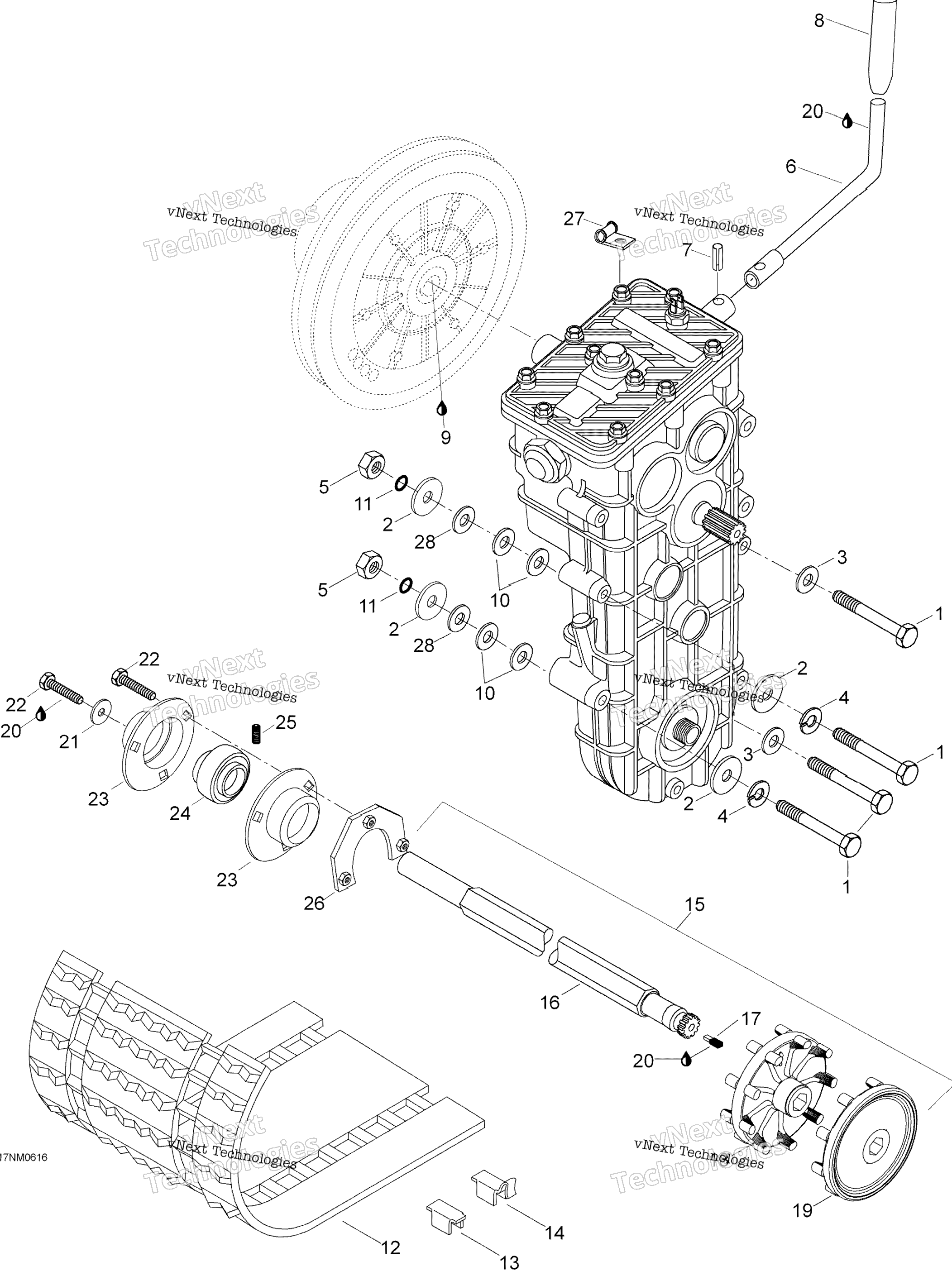 Привод System 550 Wt