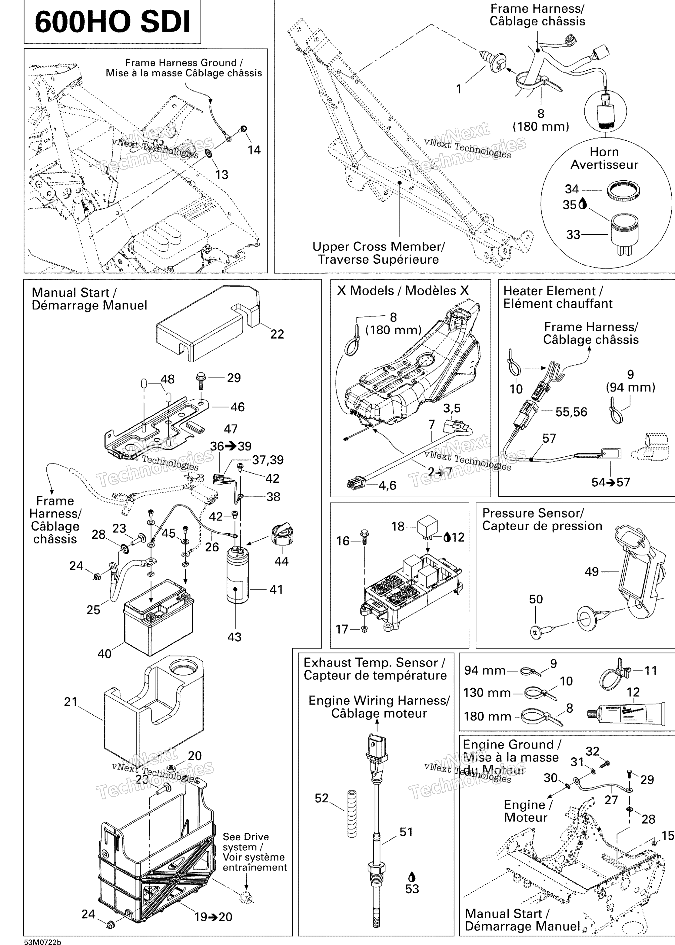 Электрооборудование Accessories 2, Adr, Blizzard, 600 Ho Sdi