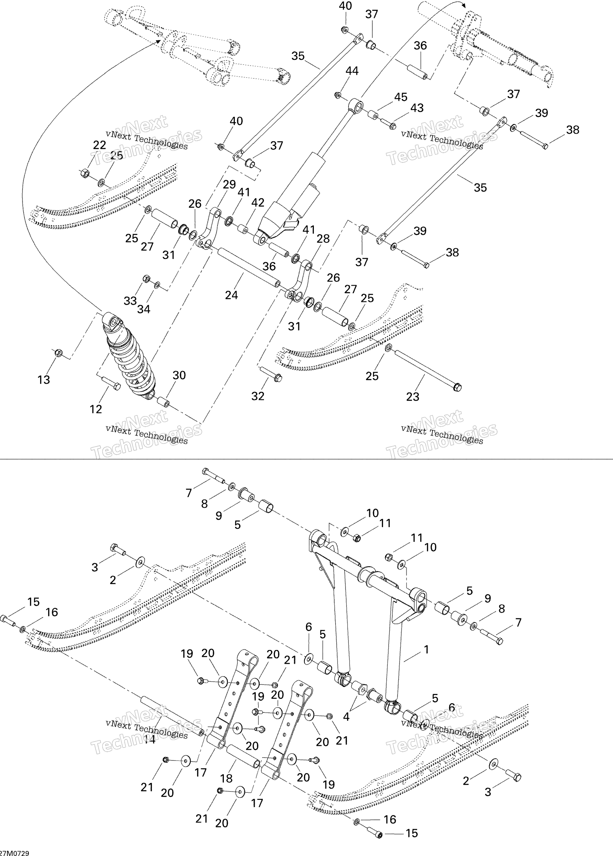 Передняя часть ARM