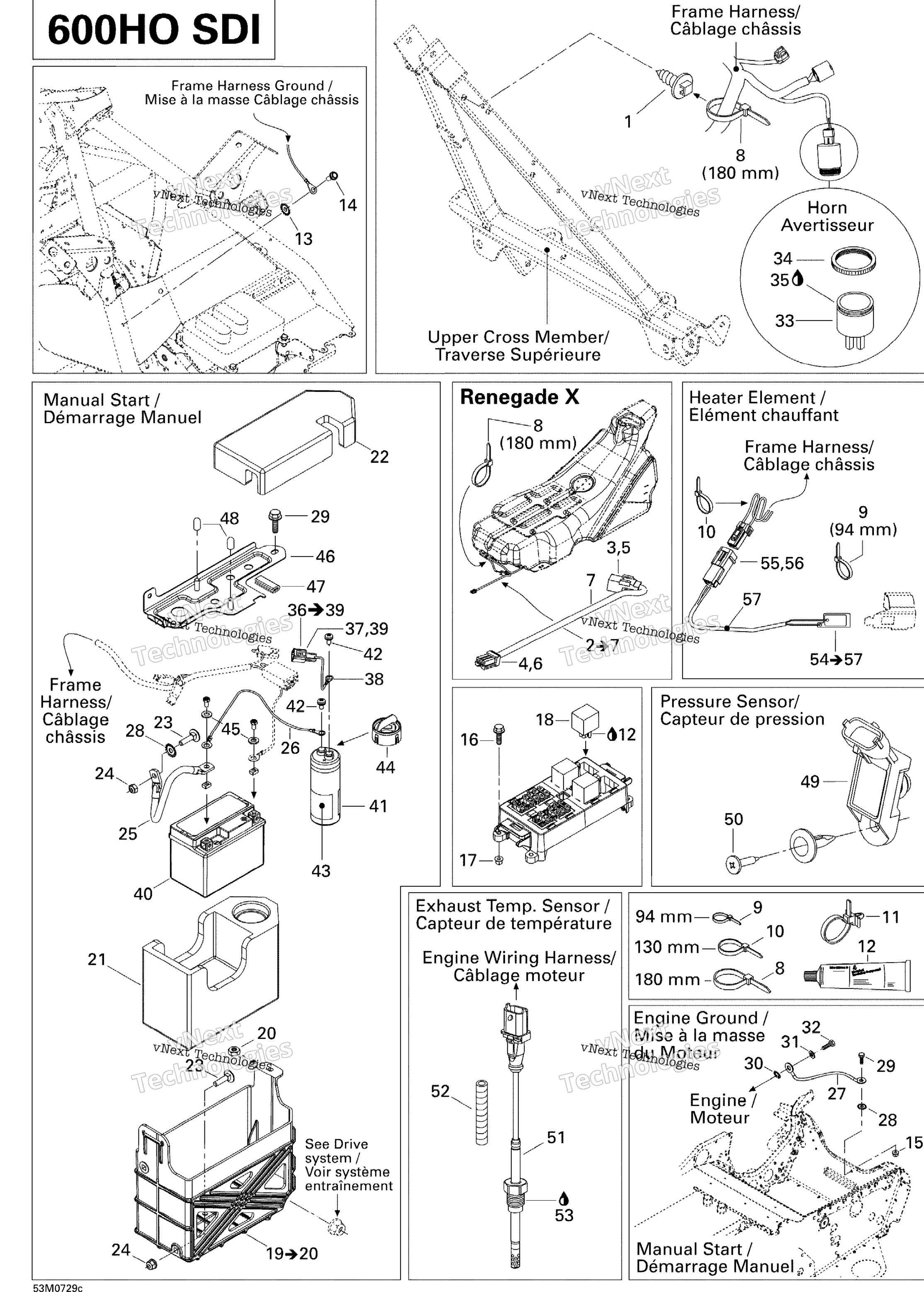 Электрооборудование Accessories 2, Renx 600