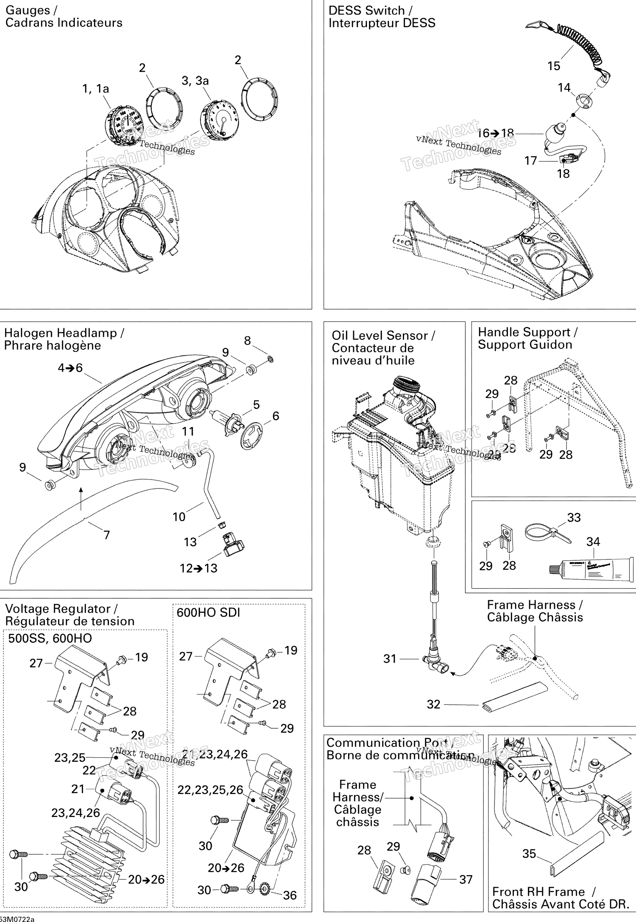 Электрооборудование Accessories 1, 500 Ss, 600 Ho