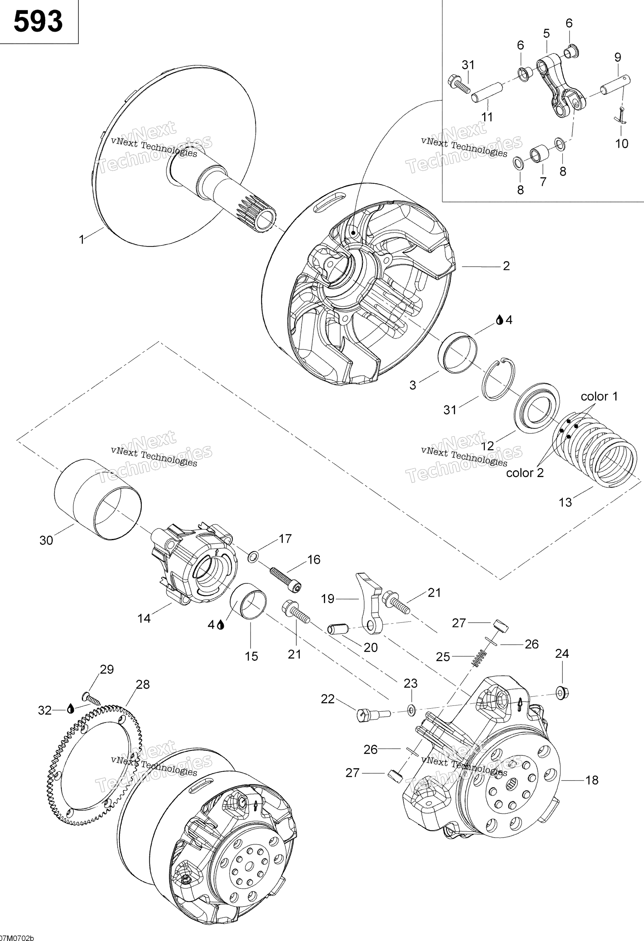 Привод Pulley 600