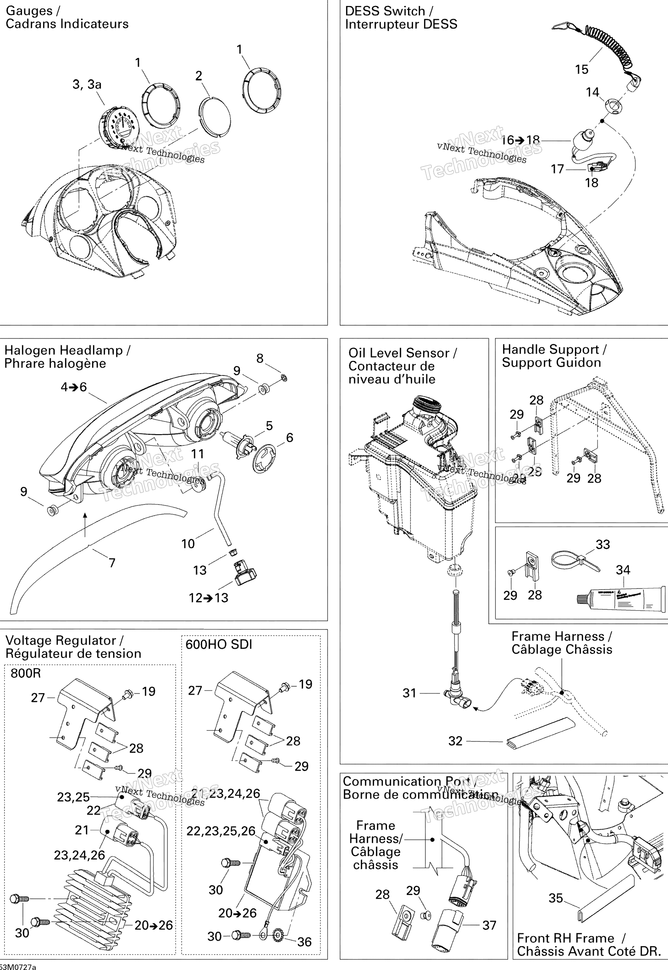 Электрооборудование Accessories 1, 800R