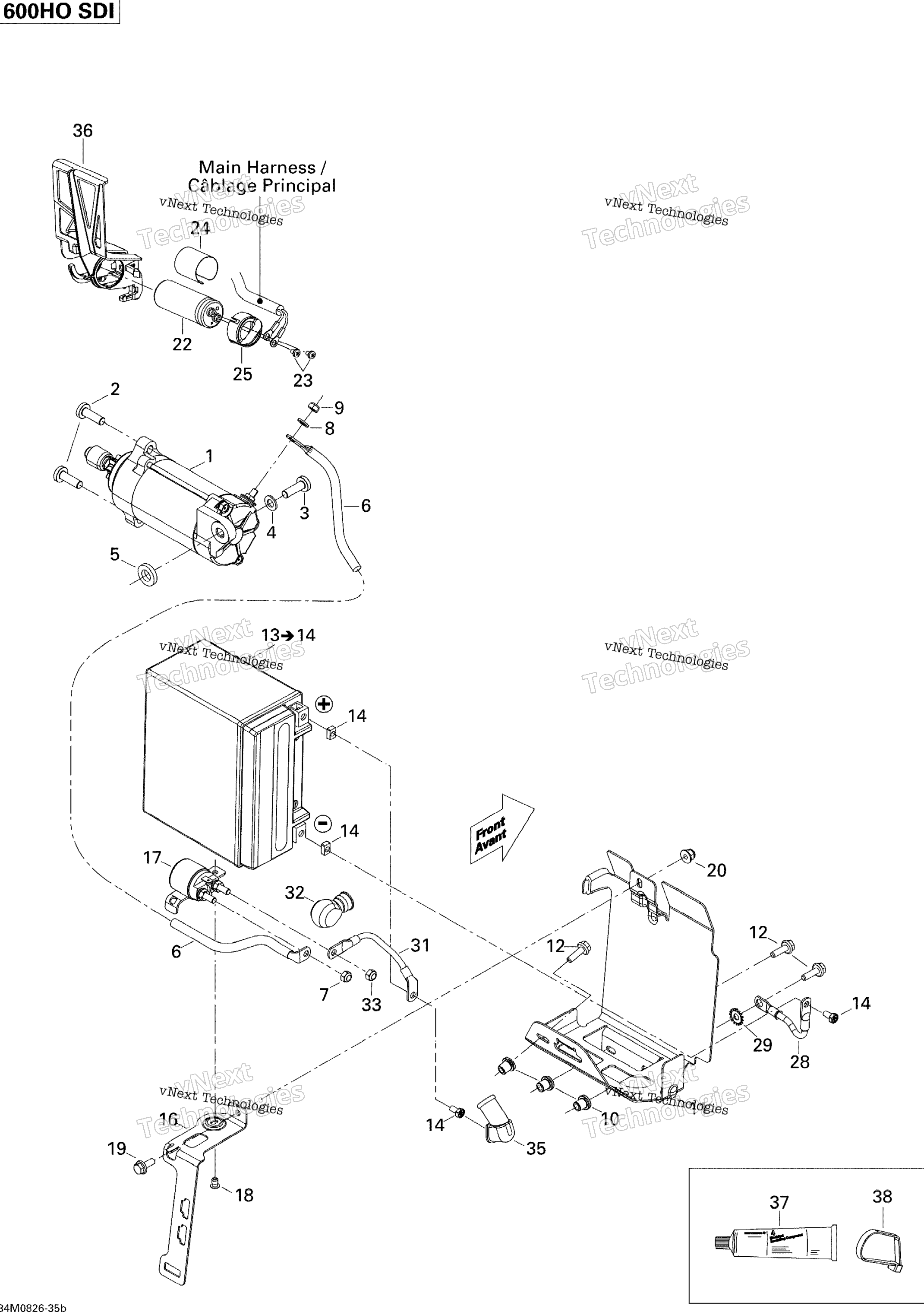 Аккумулятор And Starter 600Ho Sdi