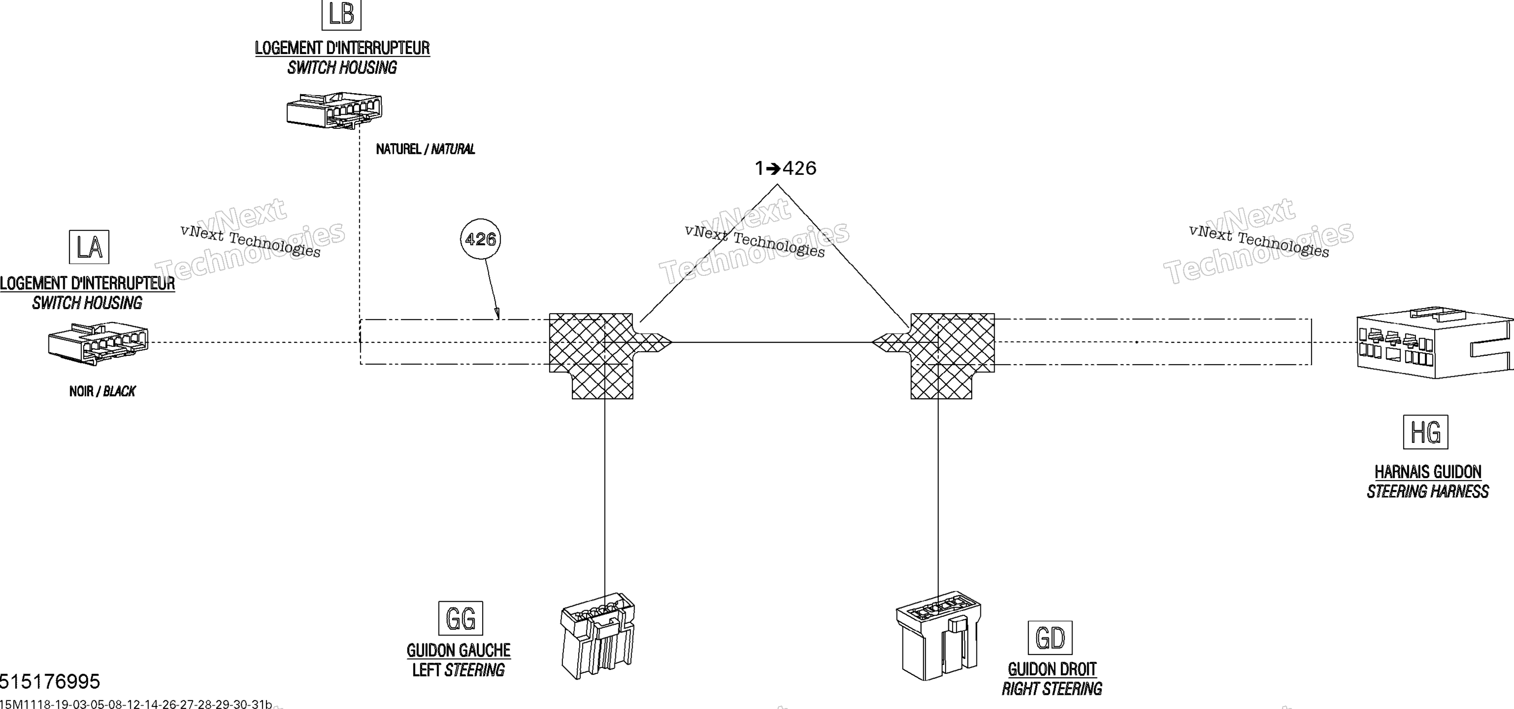 Рулевое управление Wiring Harness Sport, Lt