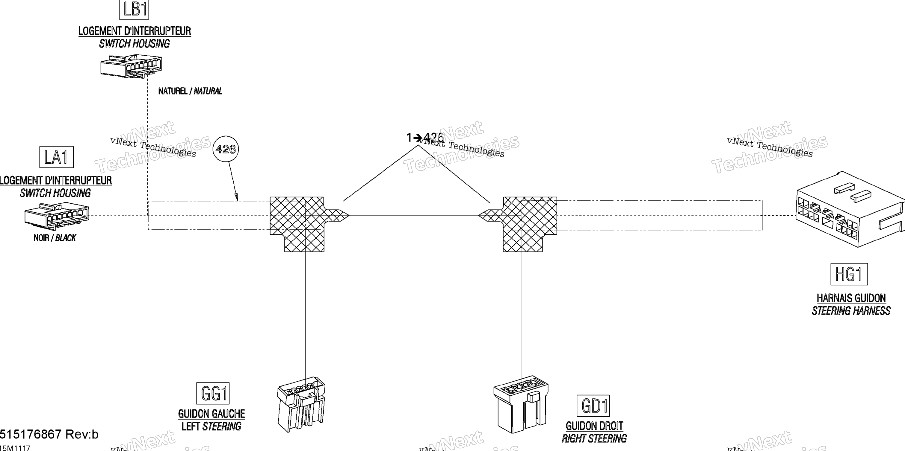 Рулевое управление Wiring Harness