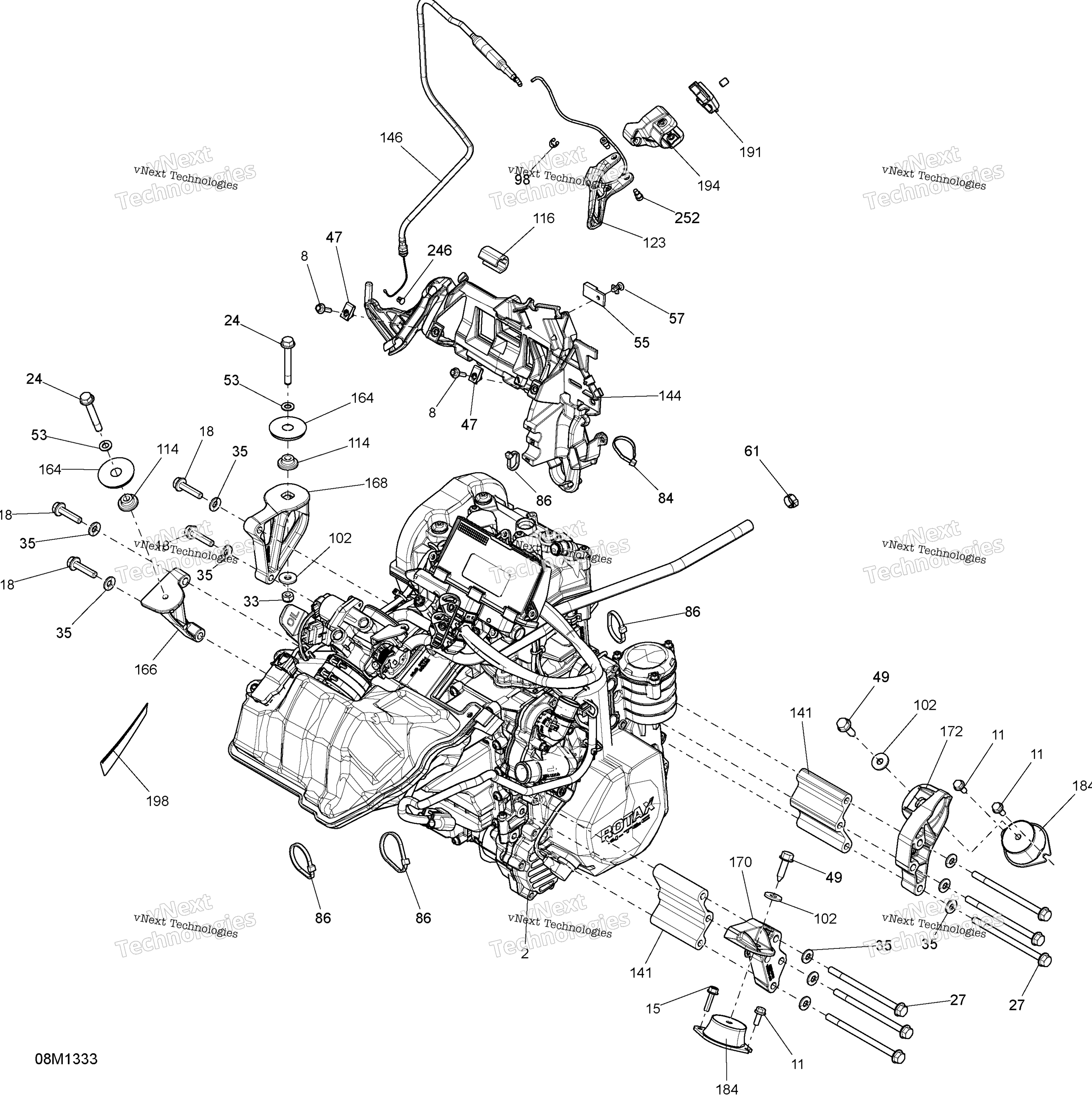 Двигатель And Engine Support