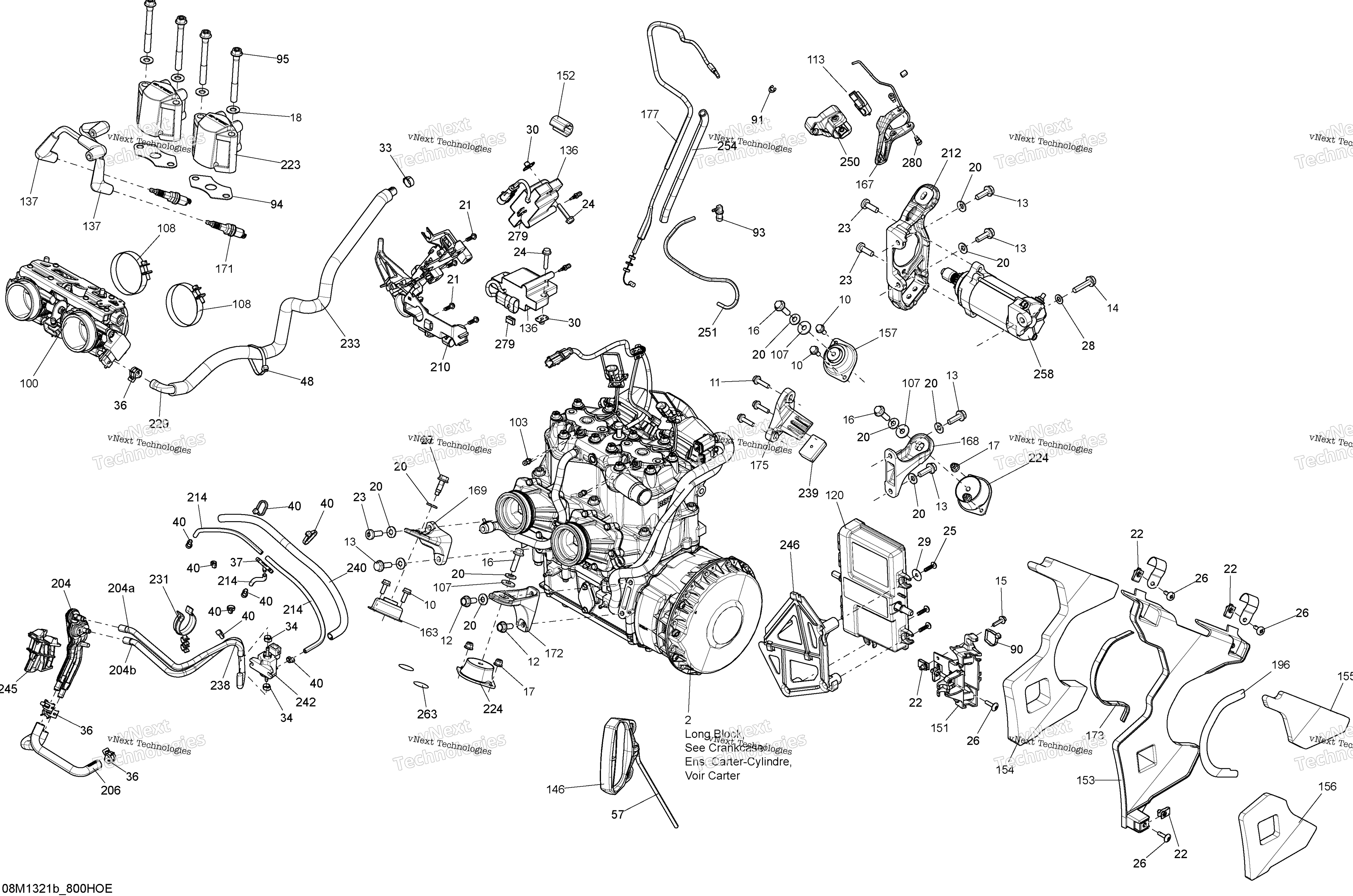 Двигатель And Engine Support 800