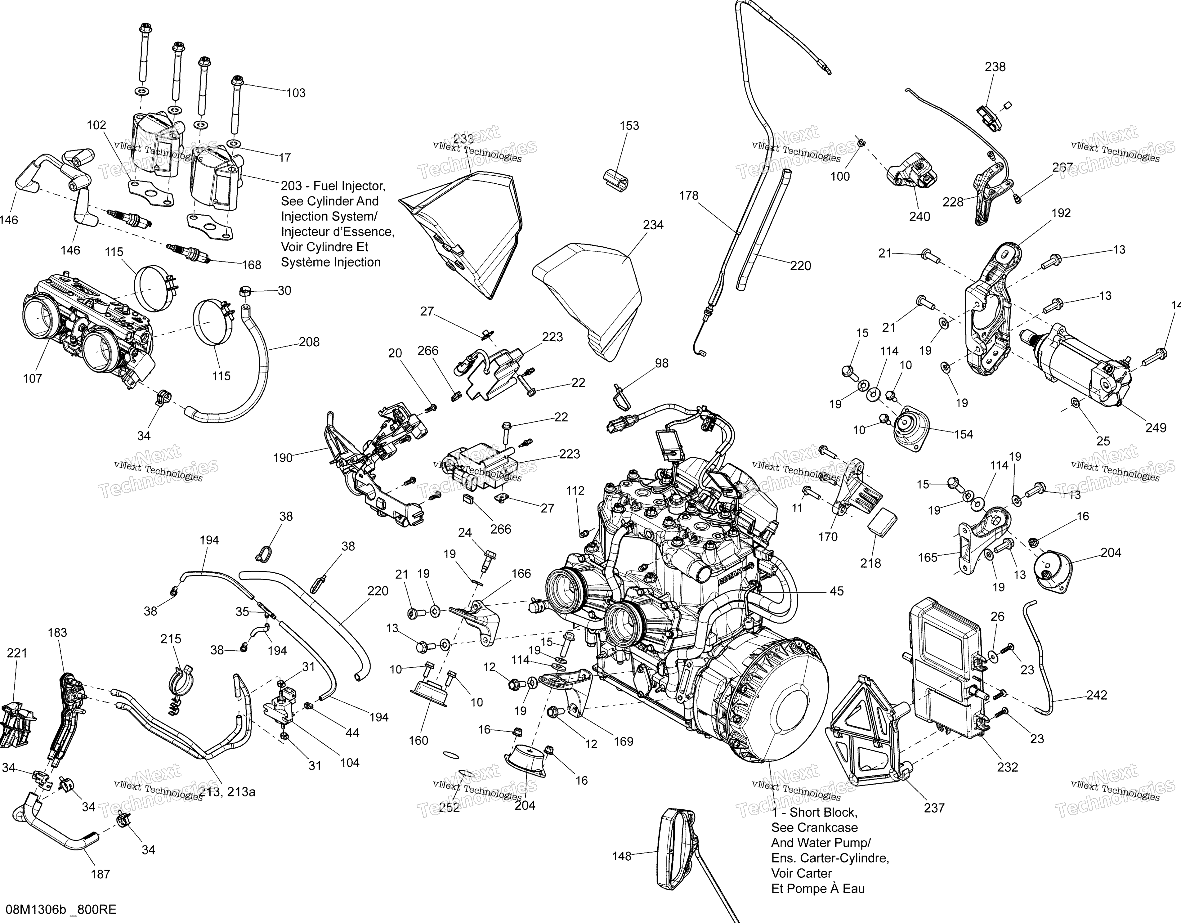 Двигатель And Engine Support 800