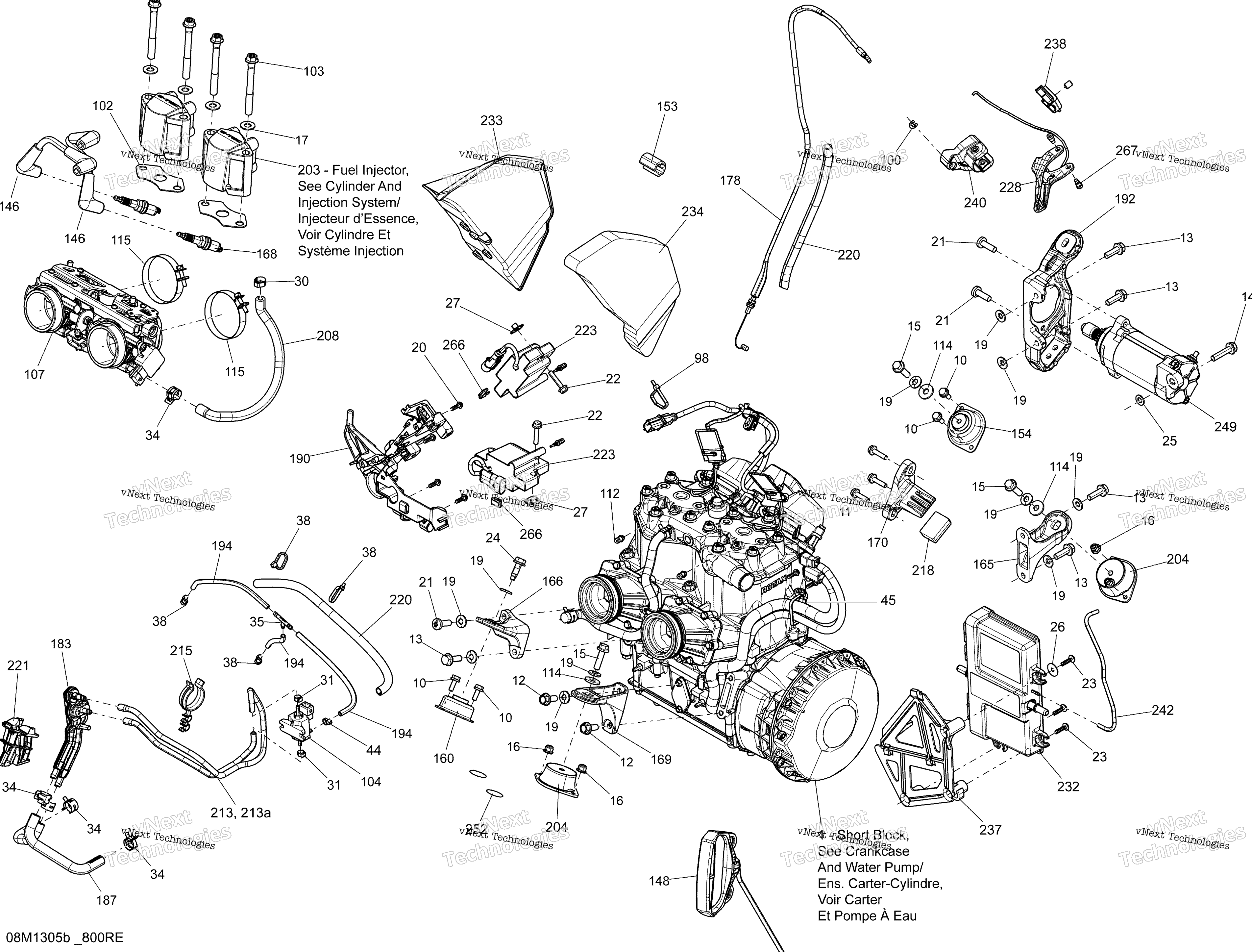 Двигатель And Engine Support 800