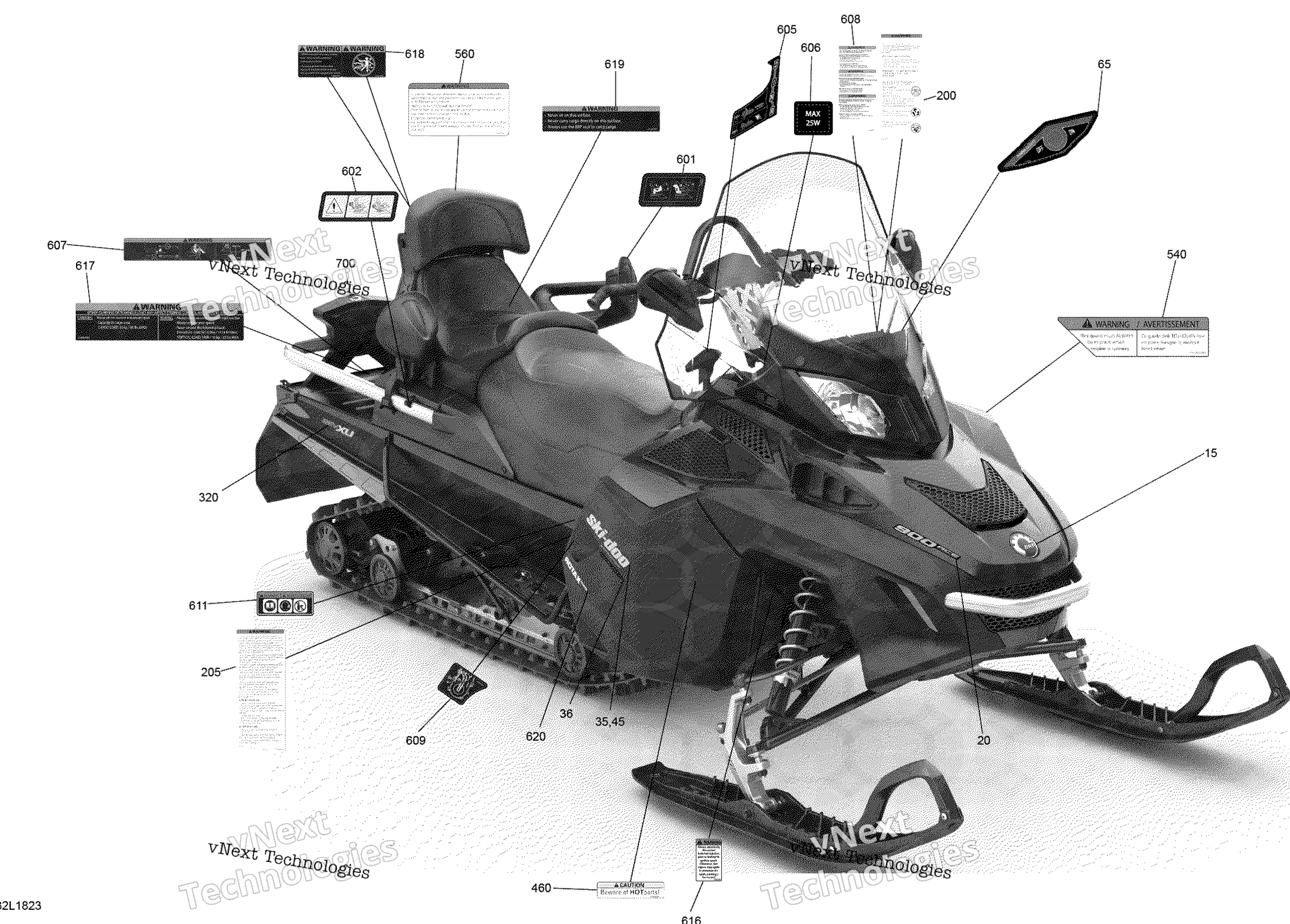 Наклейки Expedition - Le, Se - 1200 4-Tec
