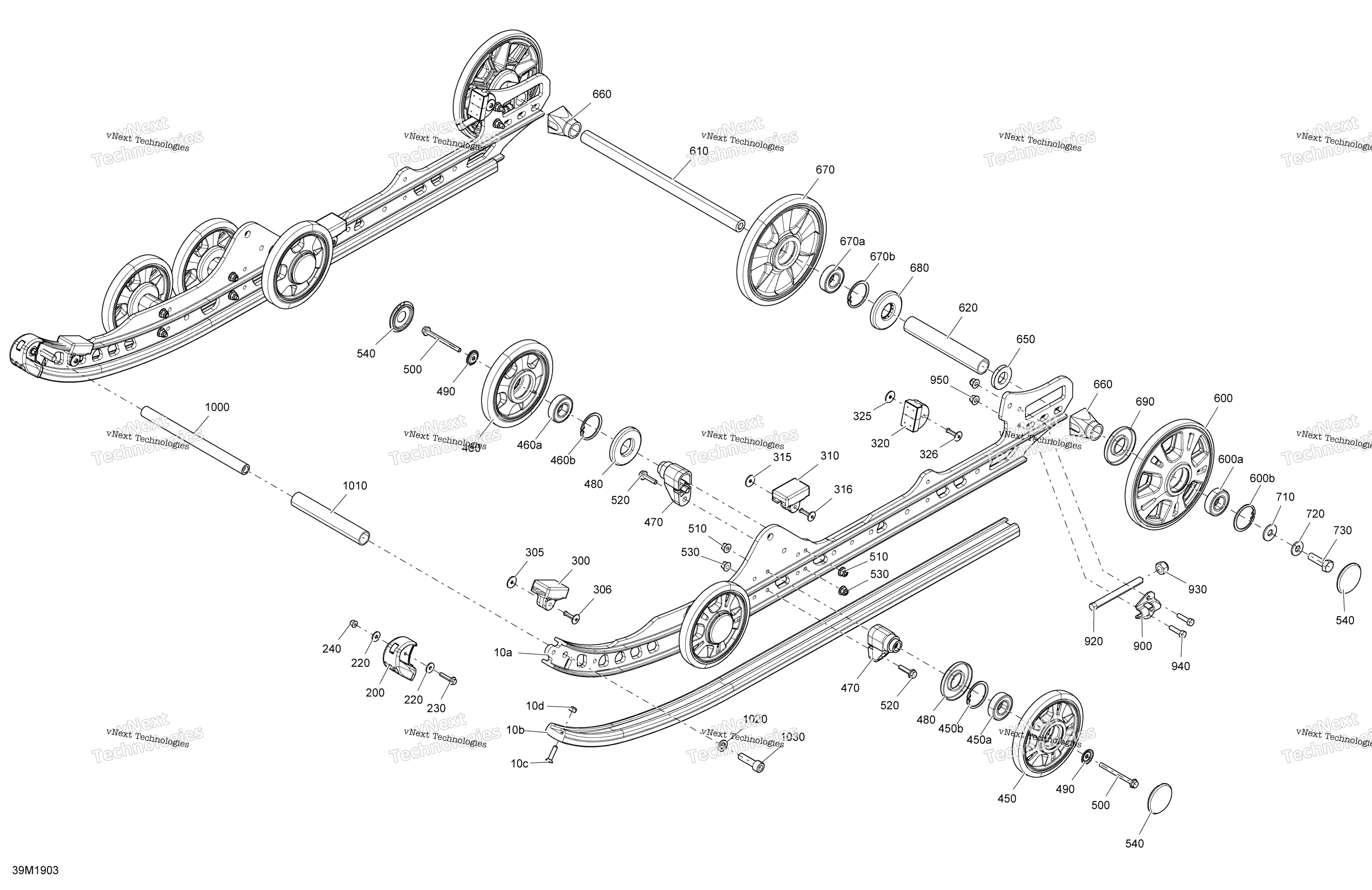 Задняя часть Suspension - Sport - Lower Section