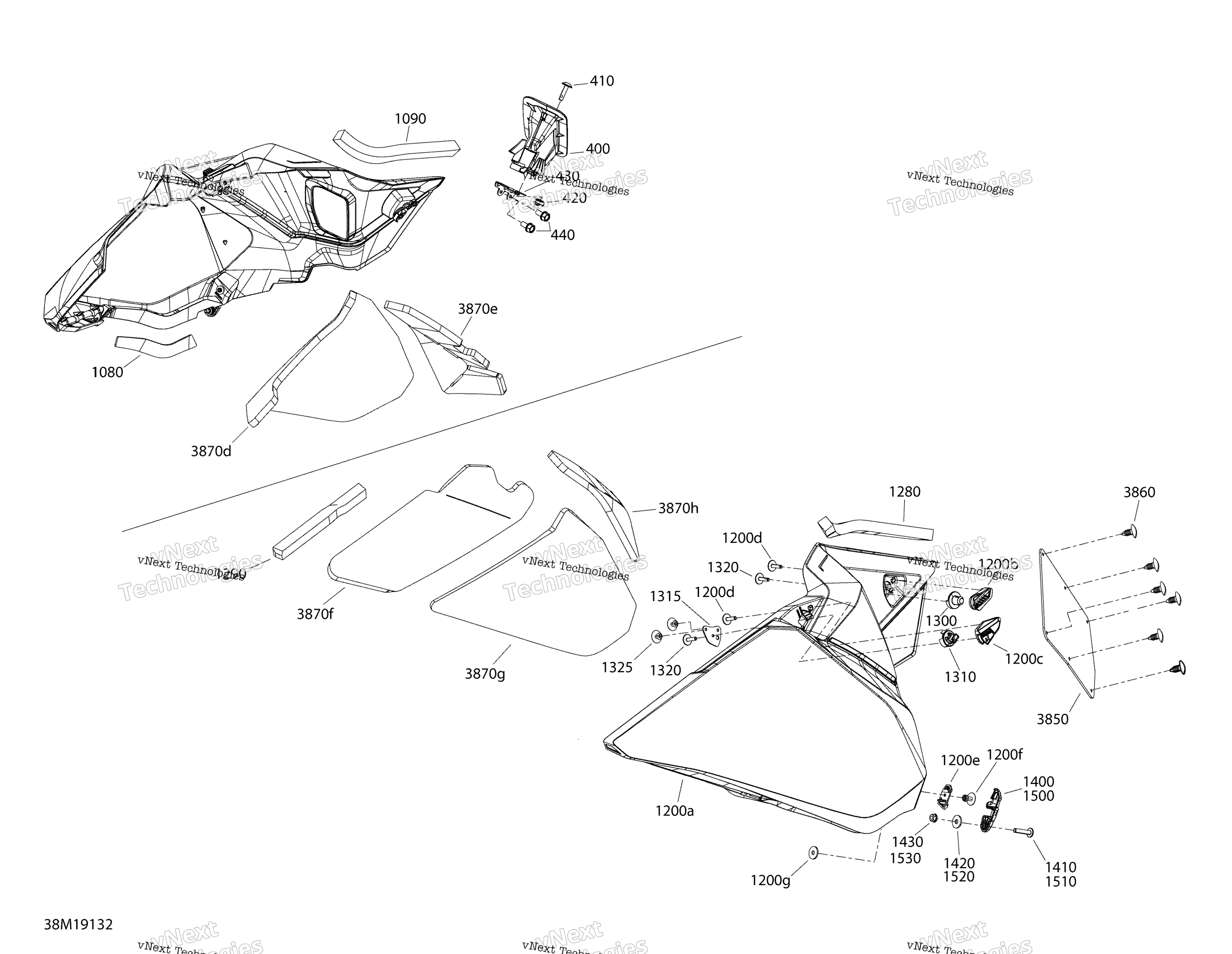 Hood 600 Racing Северная Америка панель