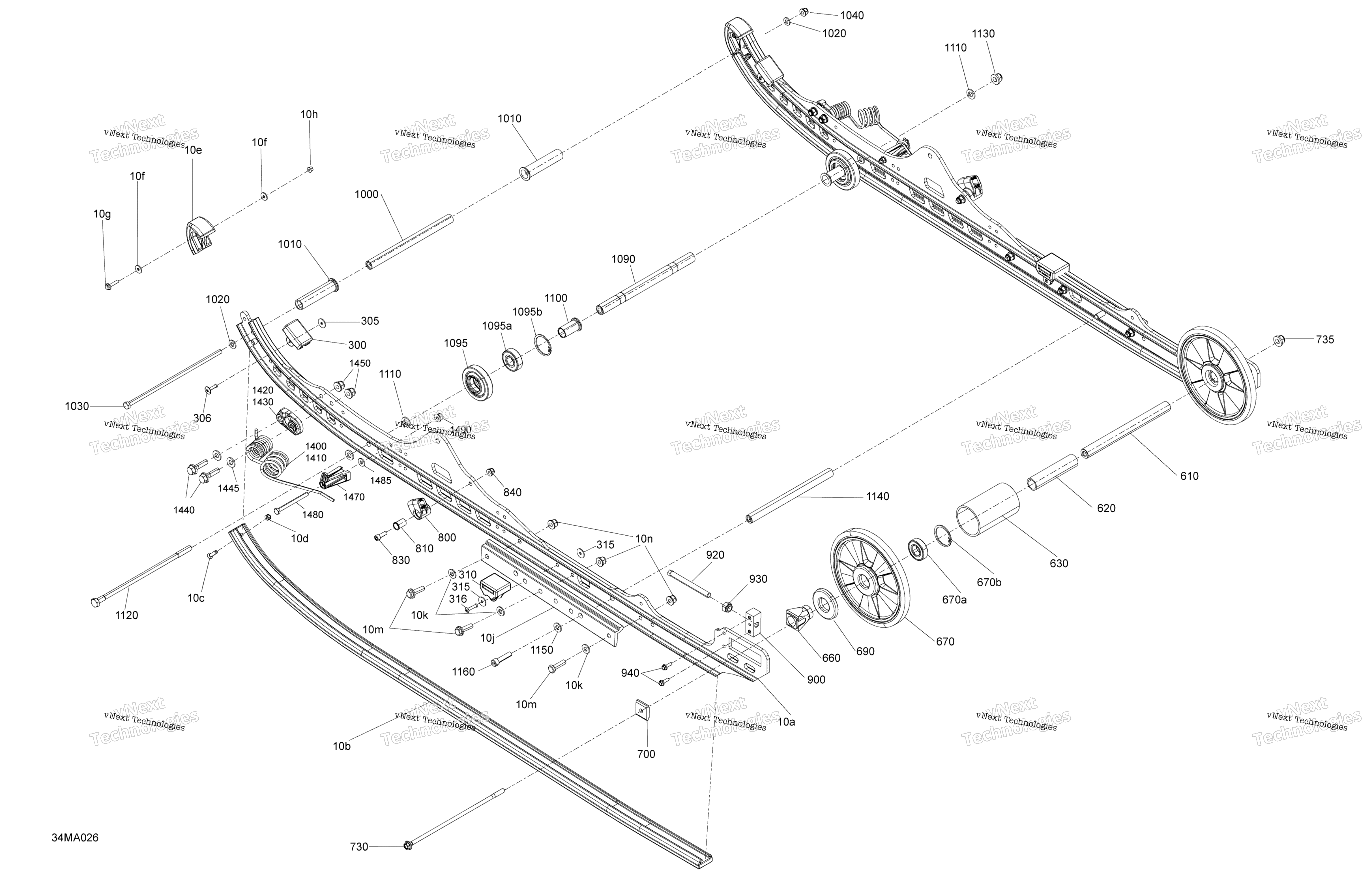 Подвеска - Rear - Lower Section