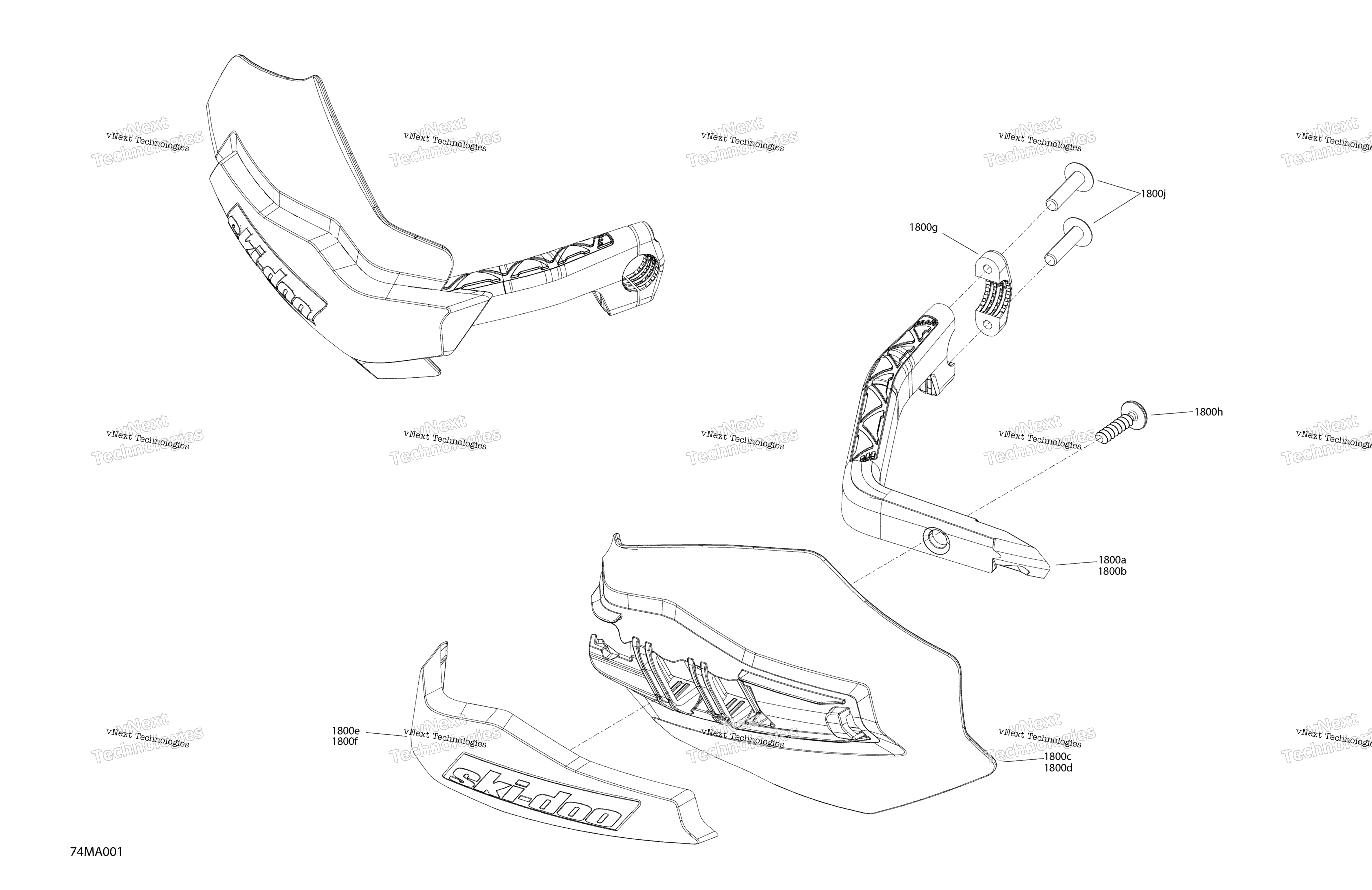 кузов Handguards