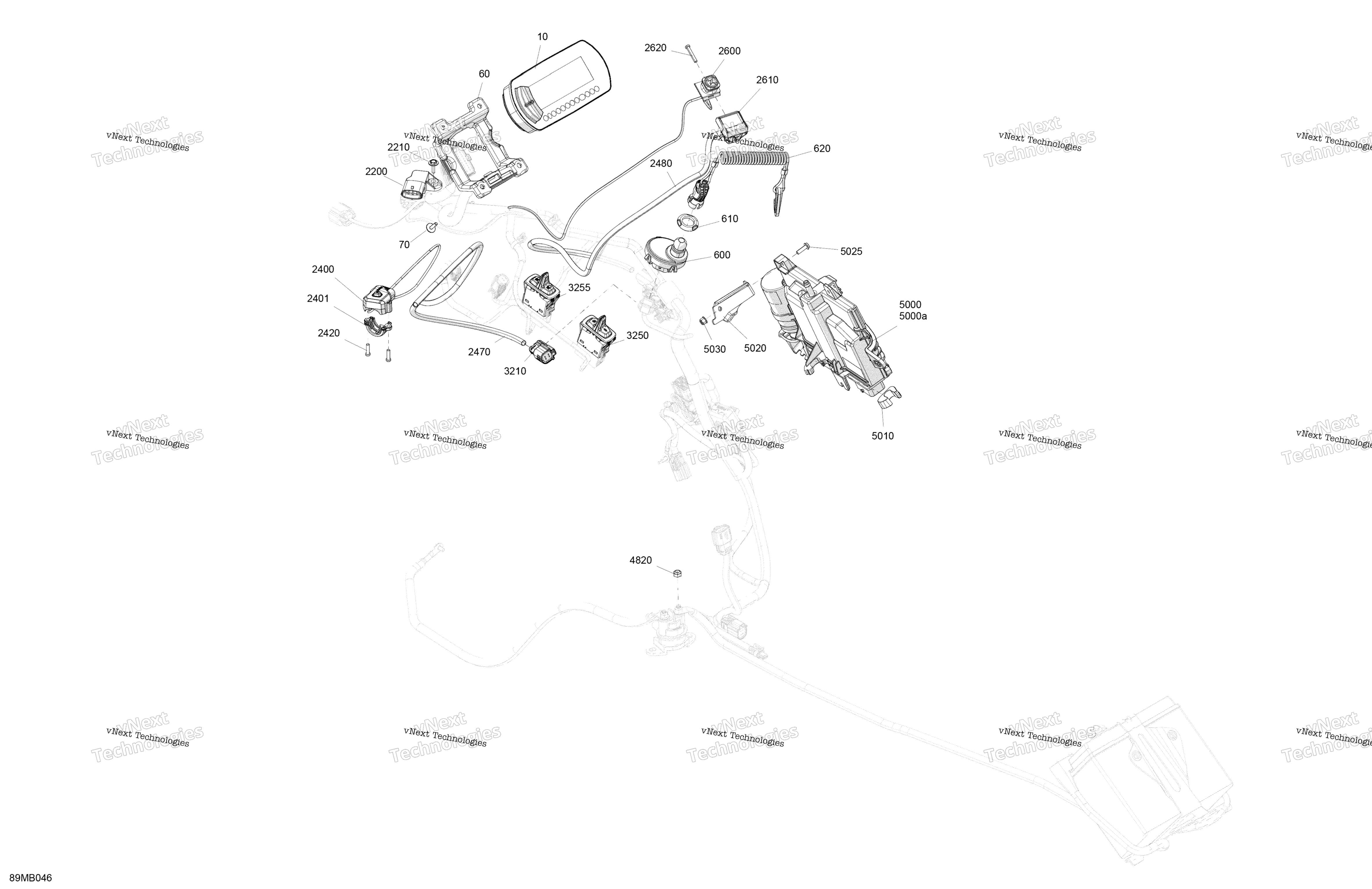 Электрооборудование - Upper Section - No Shot Starter