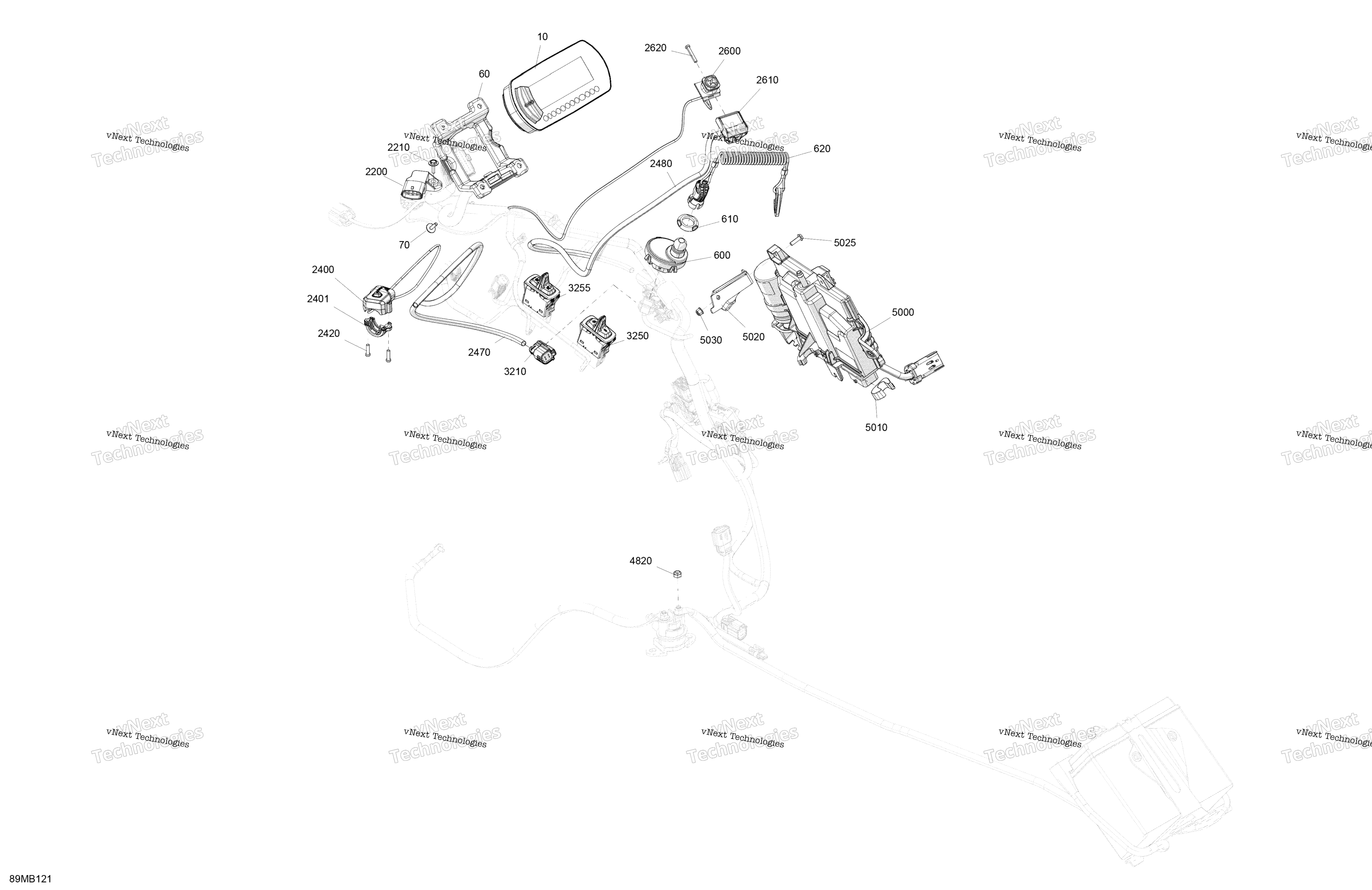 Электрооборудование - Upper Section - Shot Starter