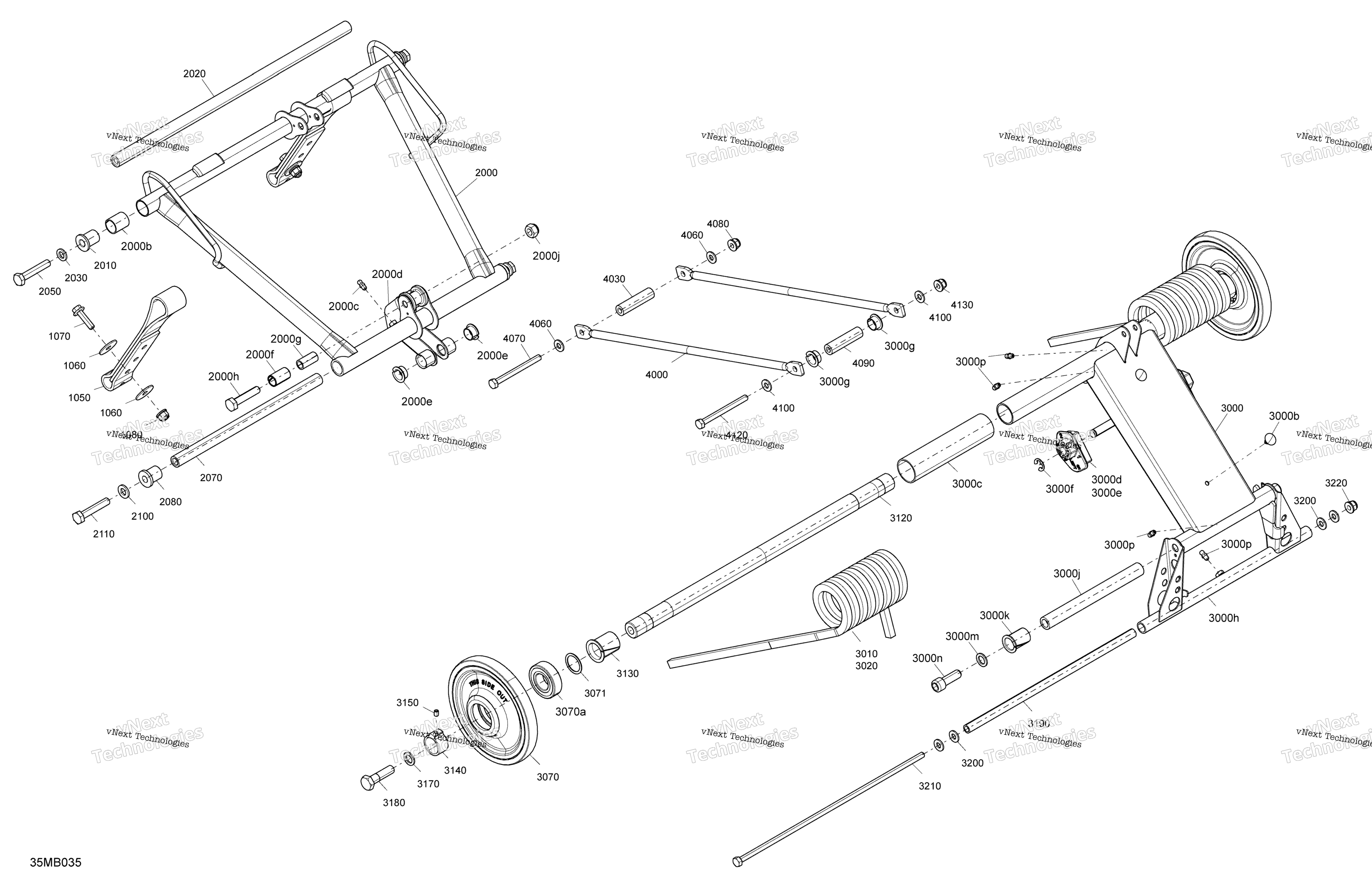 Подвеска - Rear - Upper Section