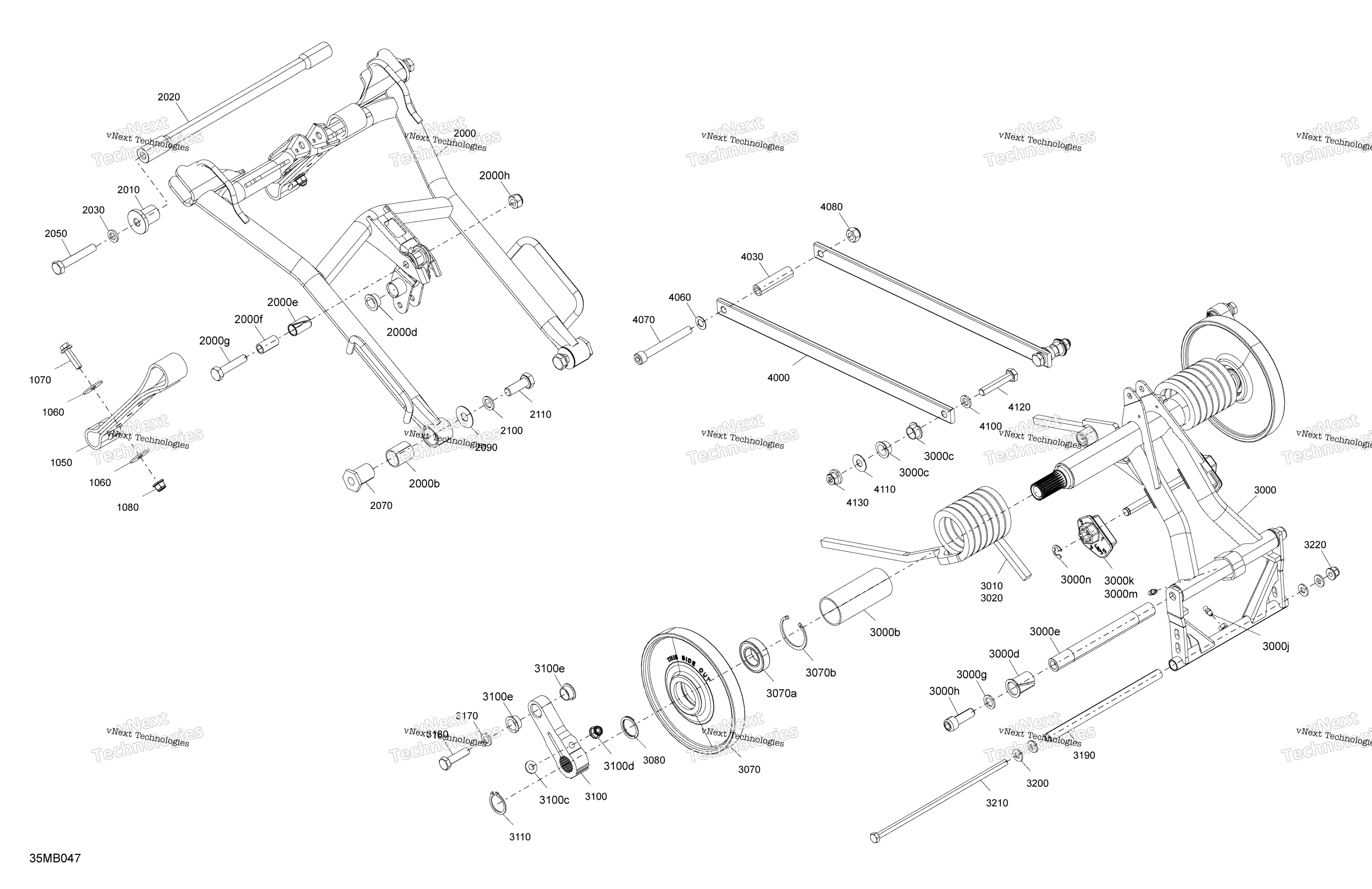 Подвеска - Rear - Upper Section