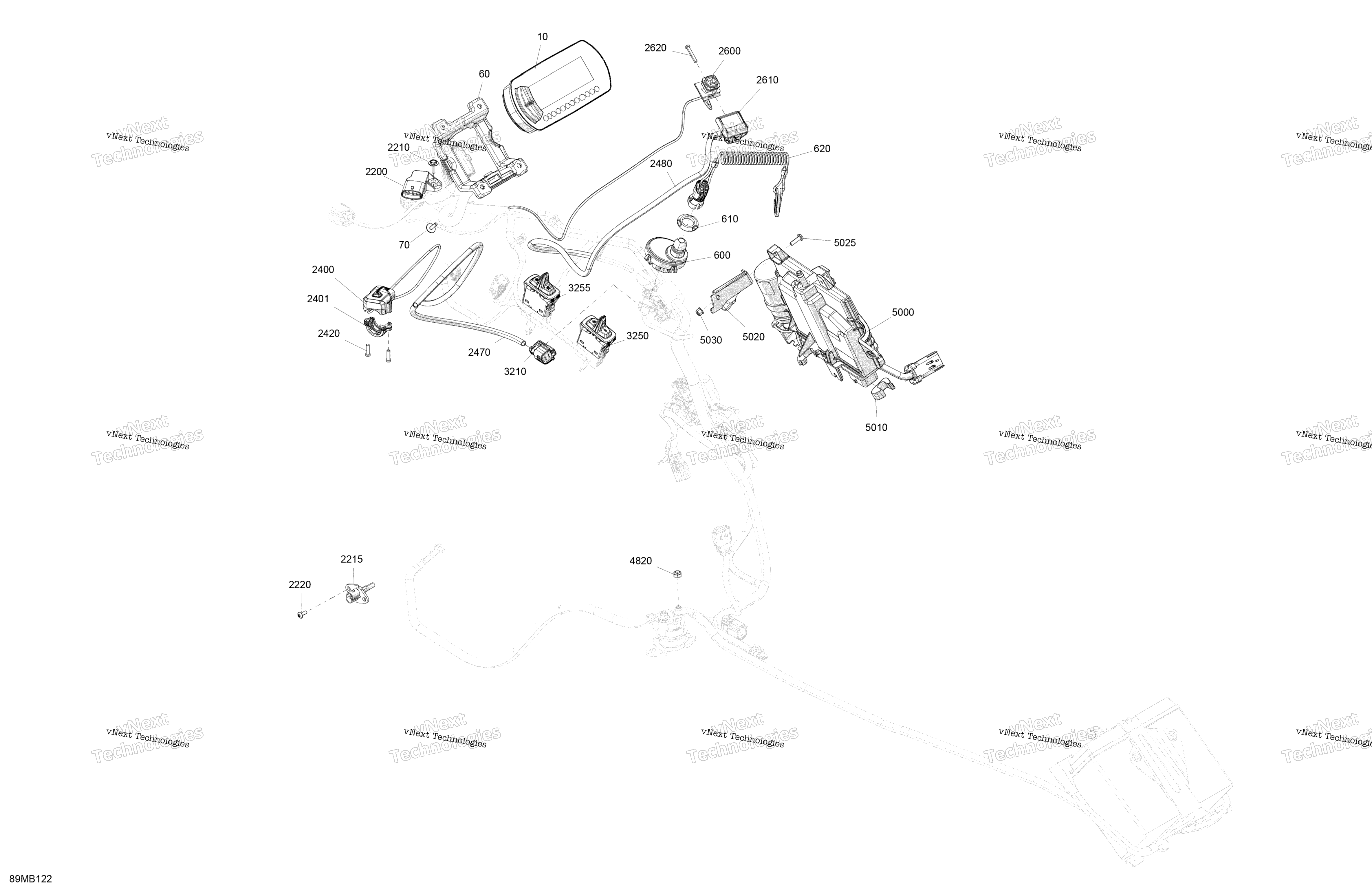 Электрооборудование - Upper Section - Shot Starter