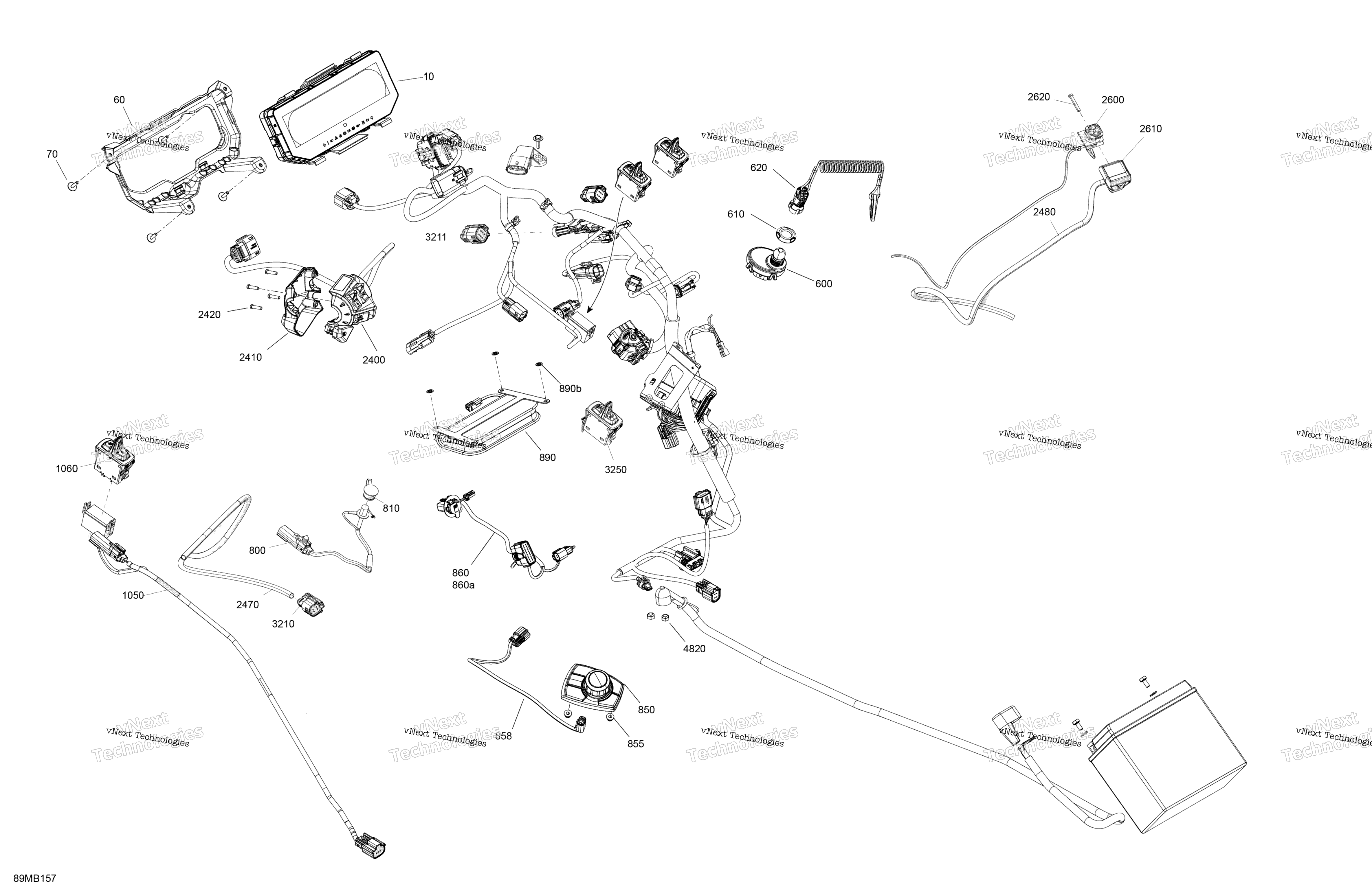 Электрооборудование - Upper Section
