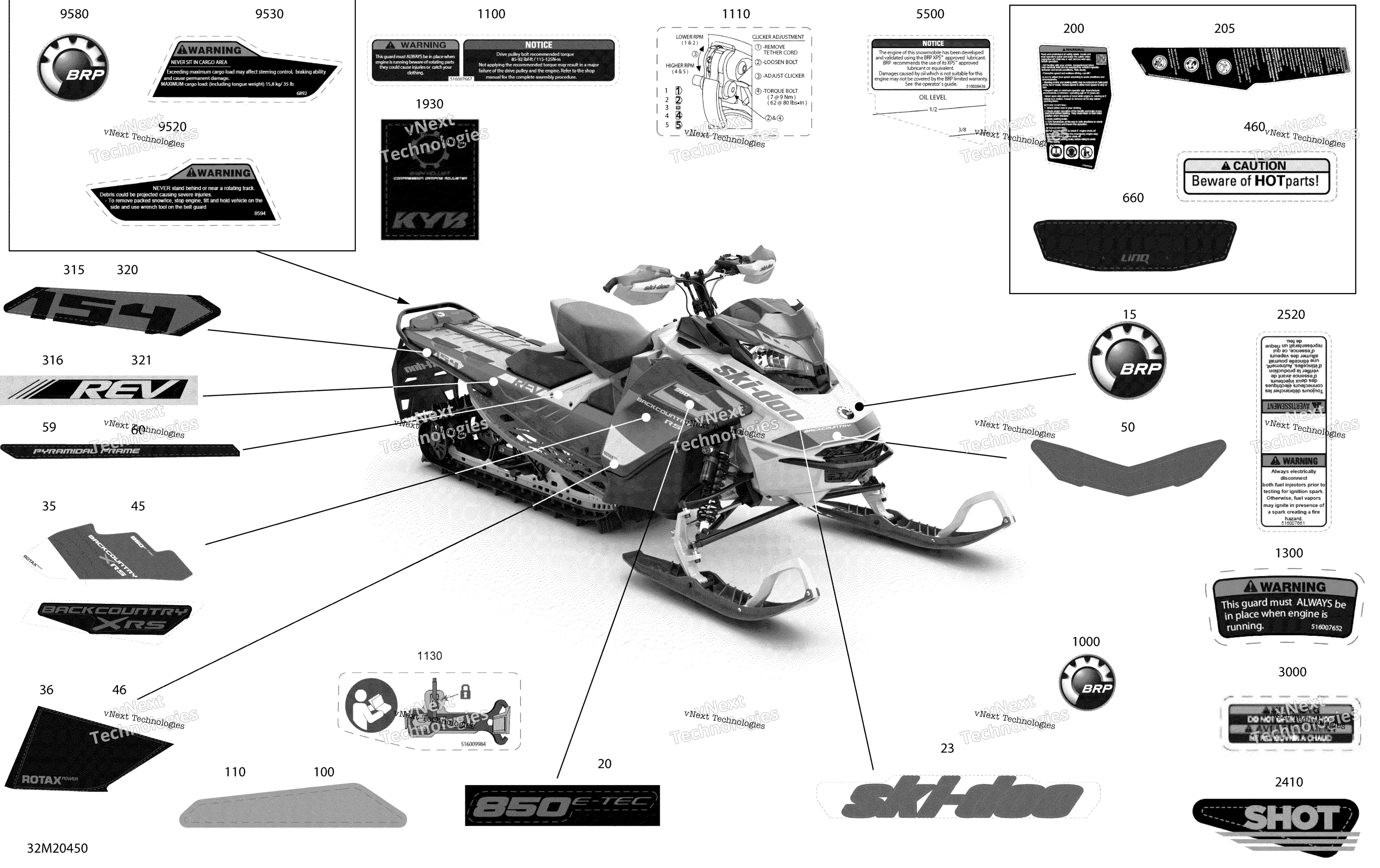 кузов наклейки Xrs 154