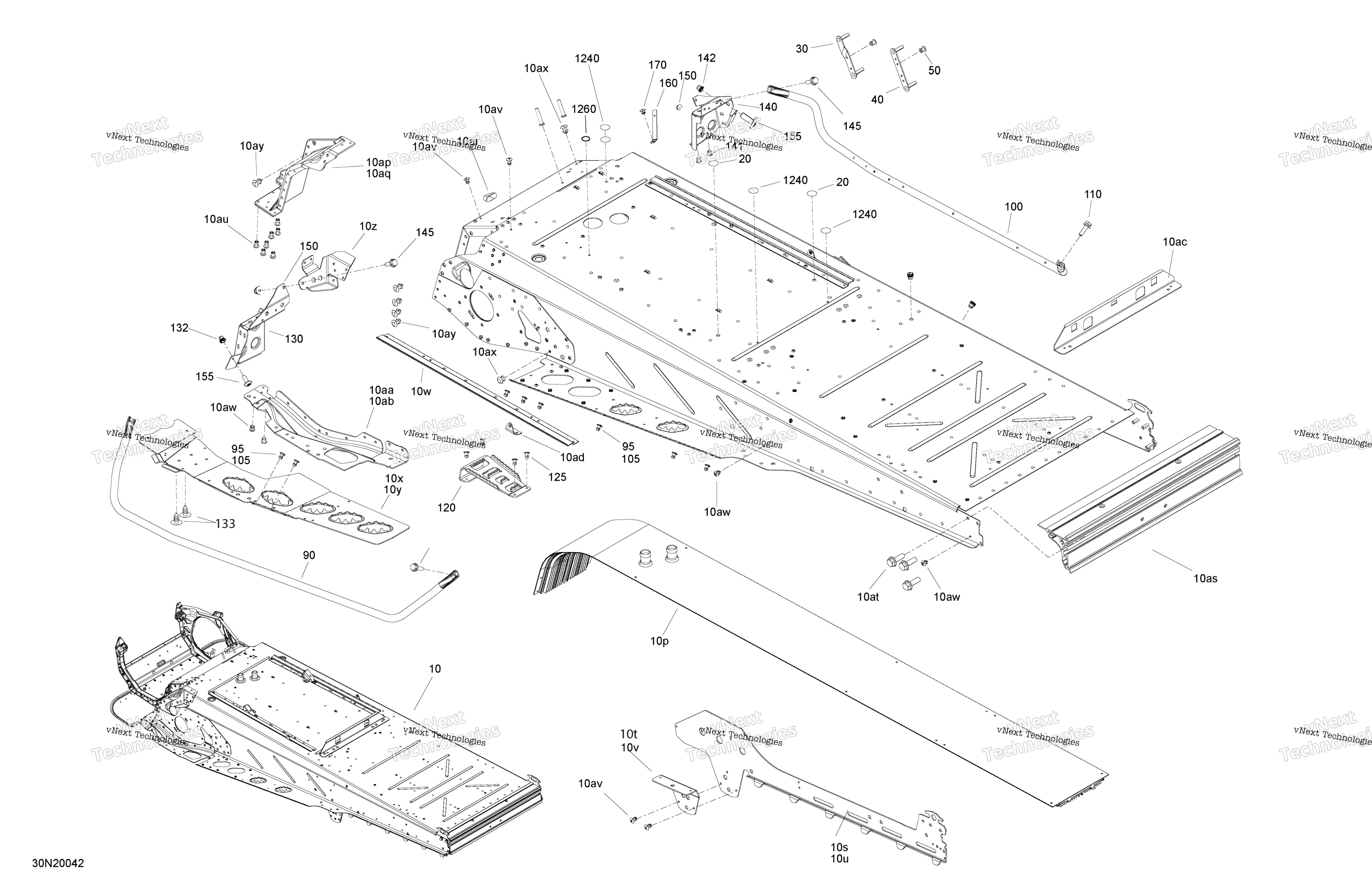 Рама - System - Rear Section