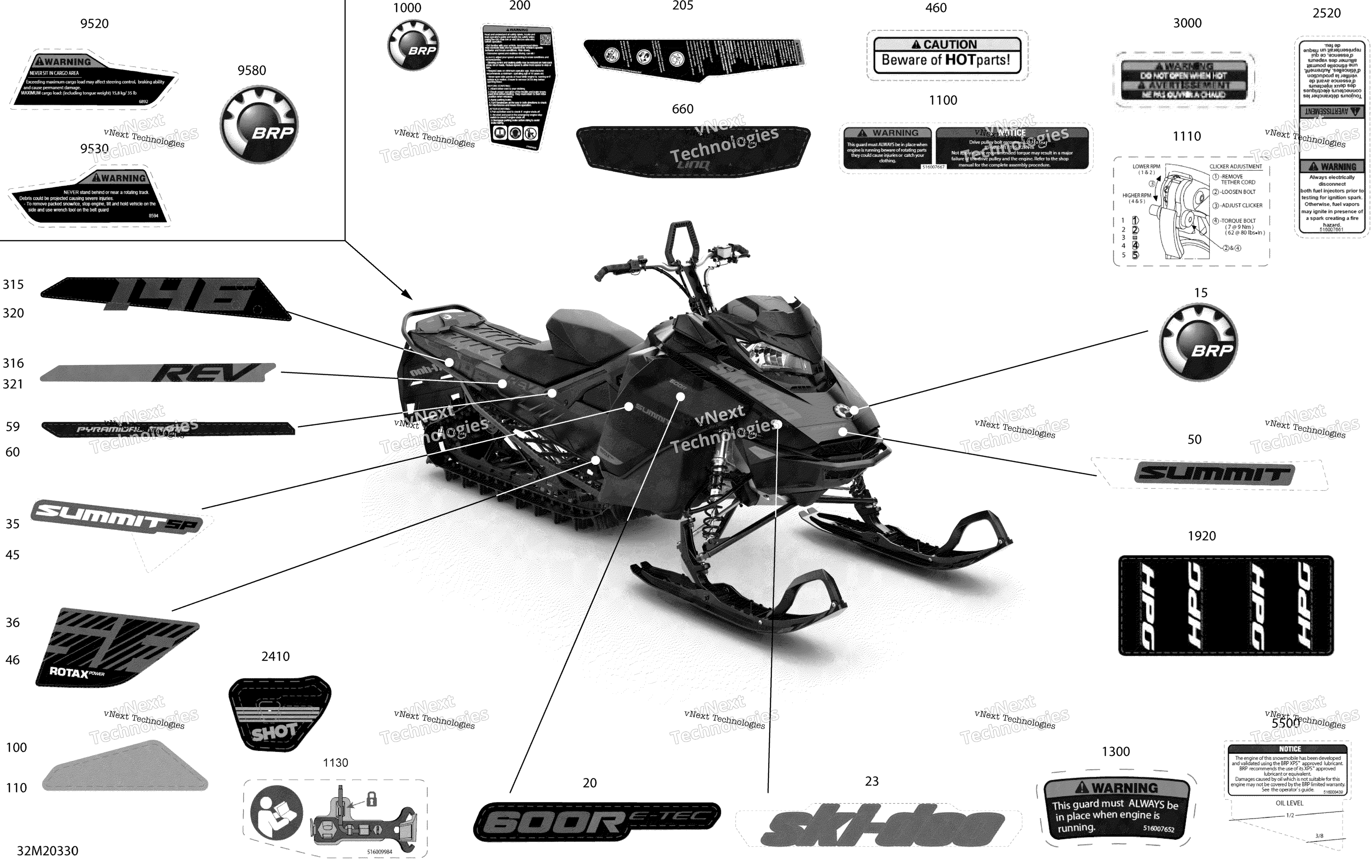 кузов наклейки Sp 146
