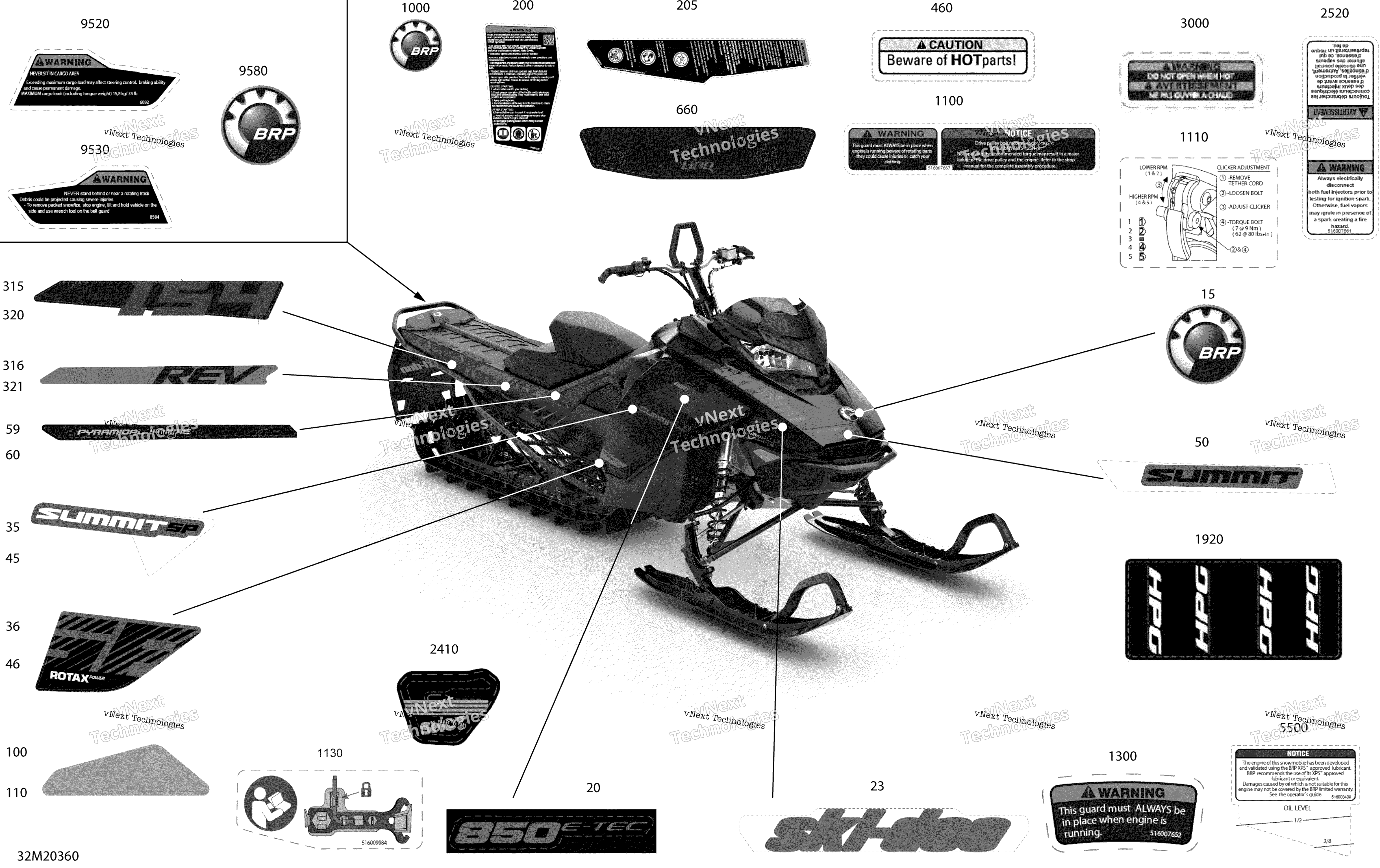 кузов наклейки Sp 154
