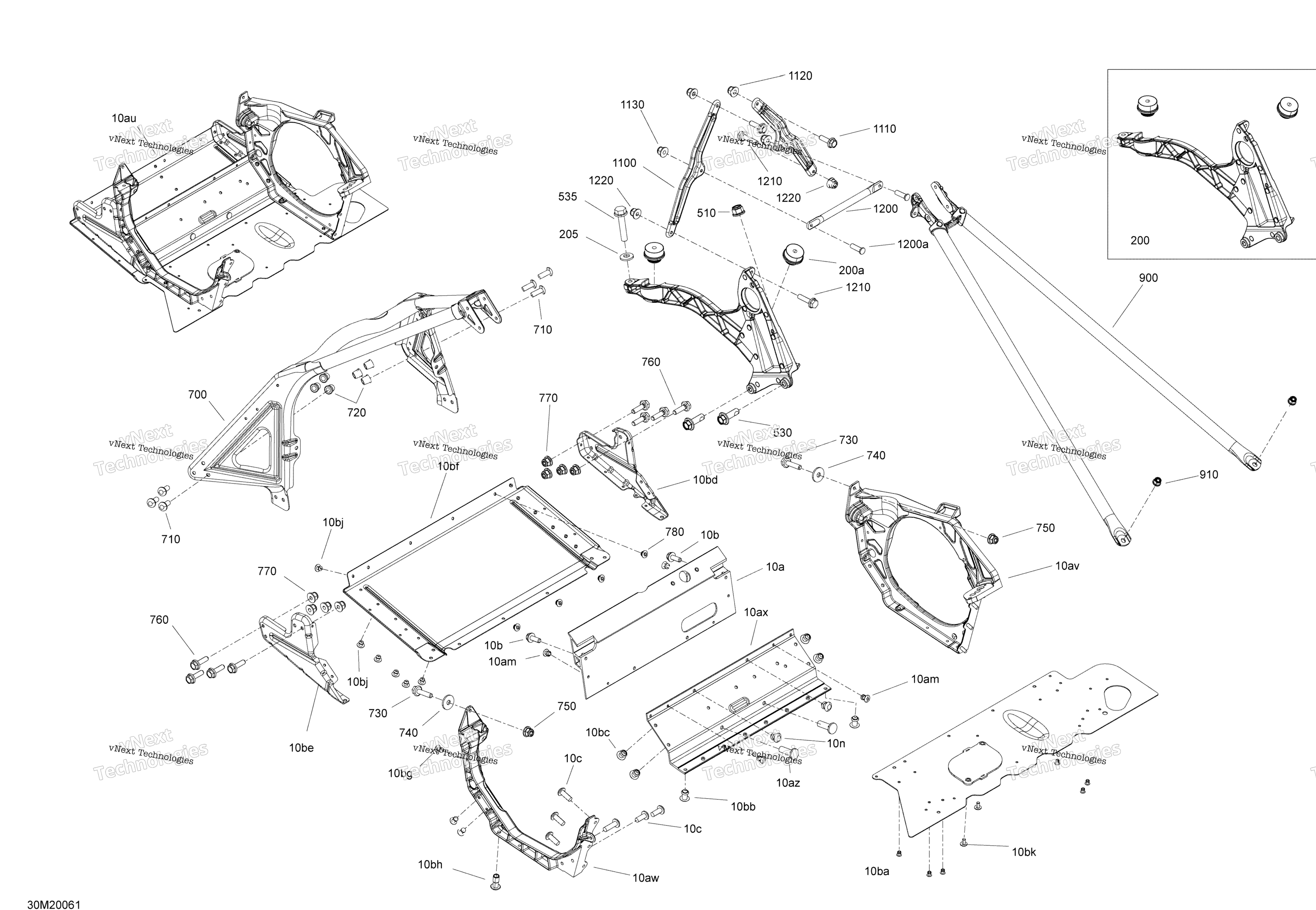 Рама - Front Section - Package Lt